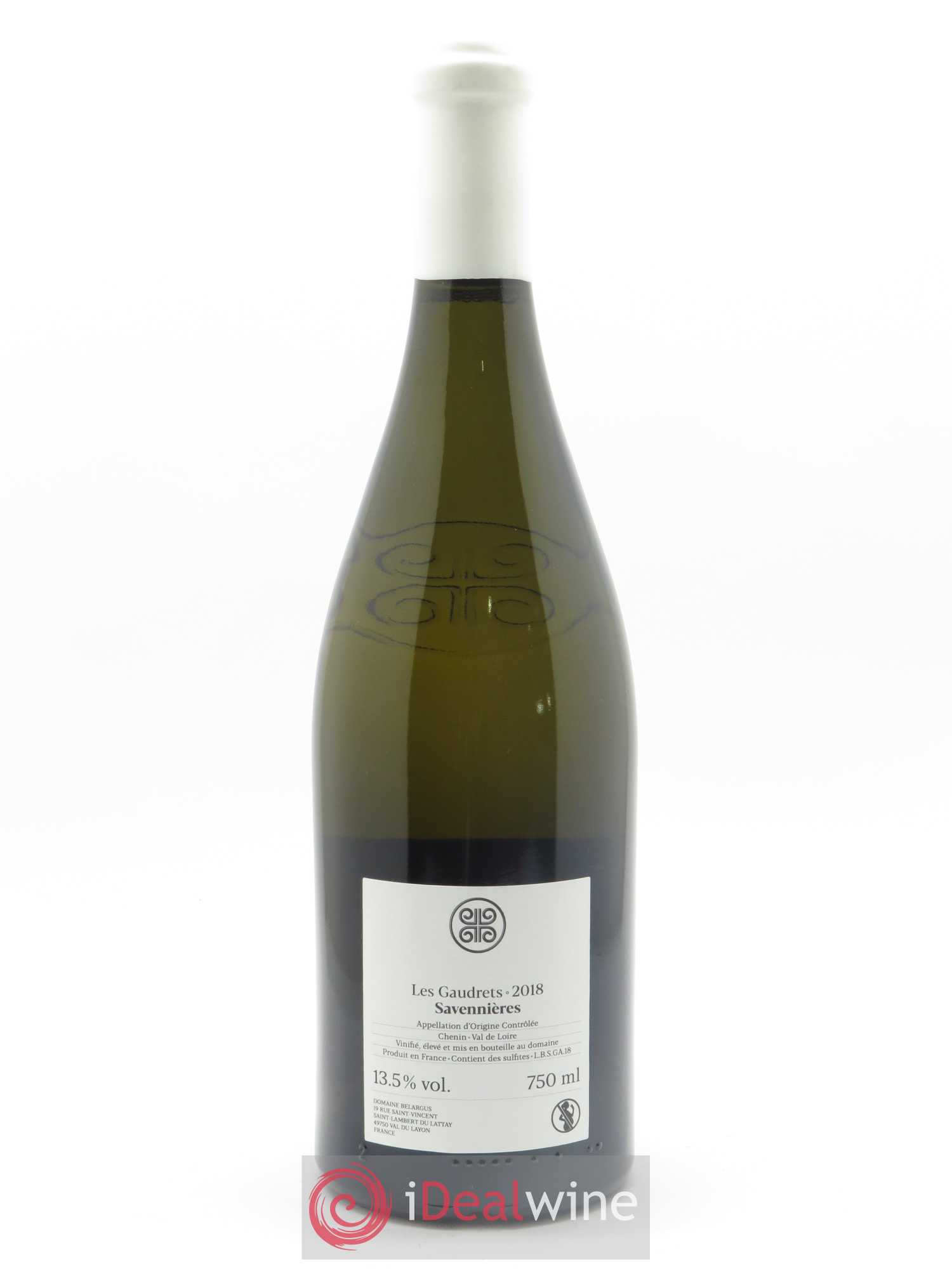 Savennières Gaudrets Belargus 2018 - Lot de 1 bouteille - 1