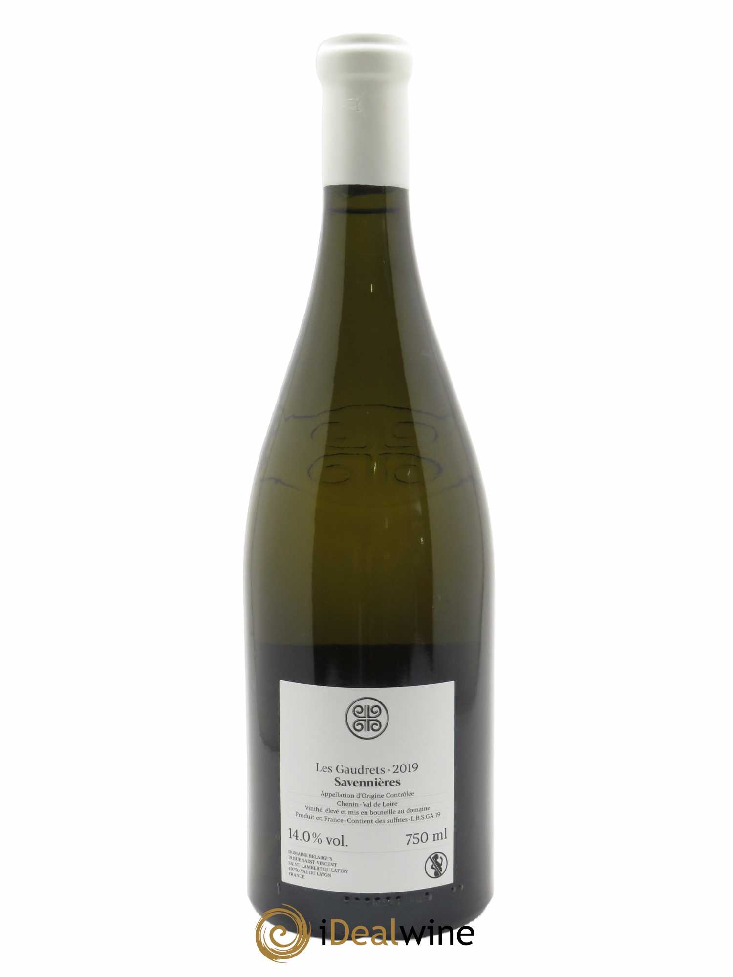 Savennières Gaudrets Belargus 2019 - Lot de 1 bouteille - 1