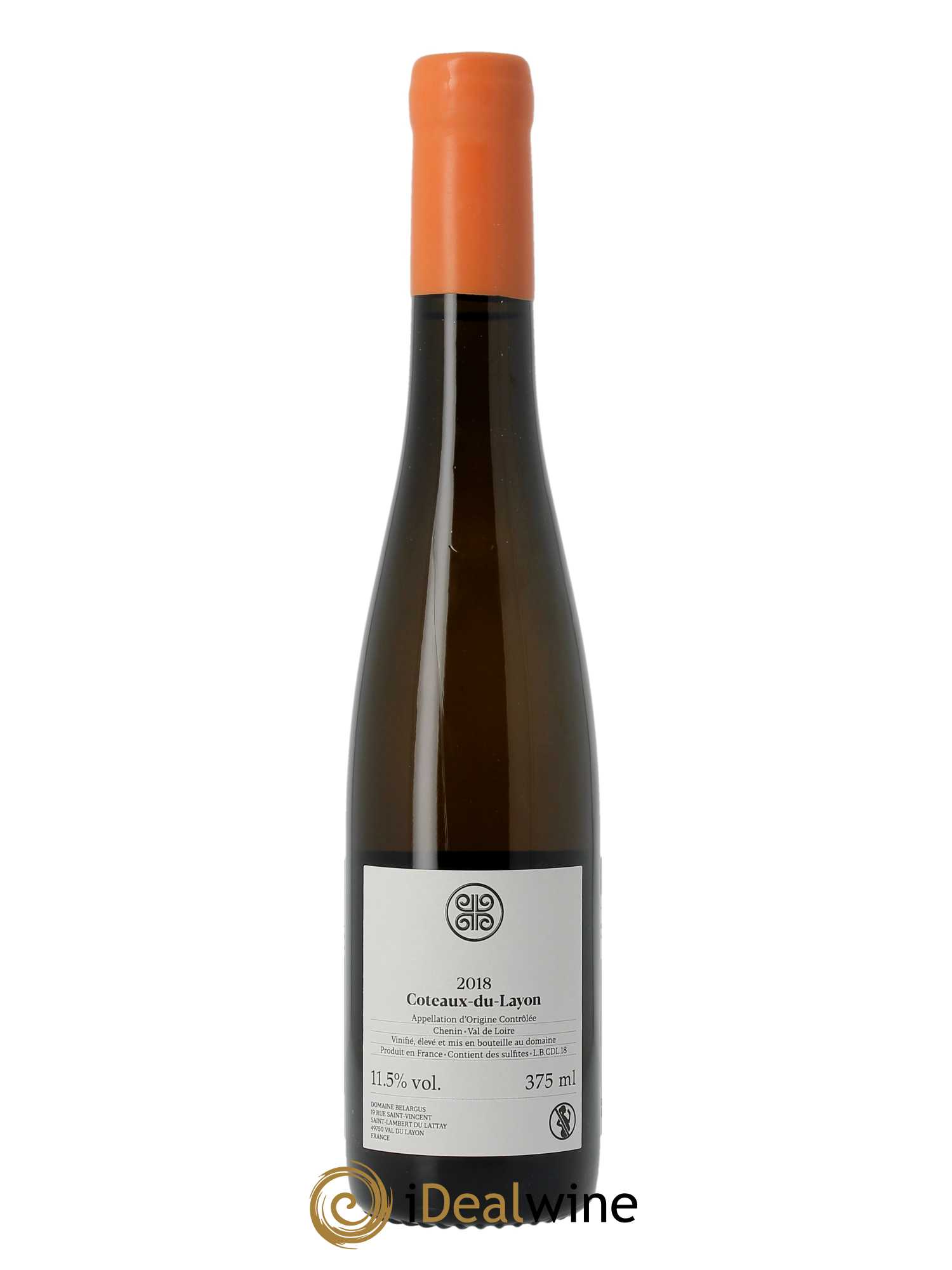 Coteaux du Layon Layon Belargus 2018 - Lot de 1 demi bouteille - 1