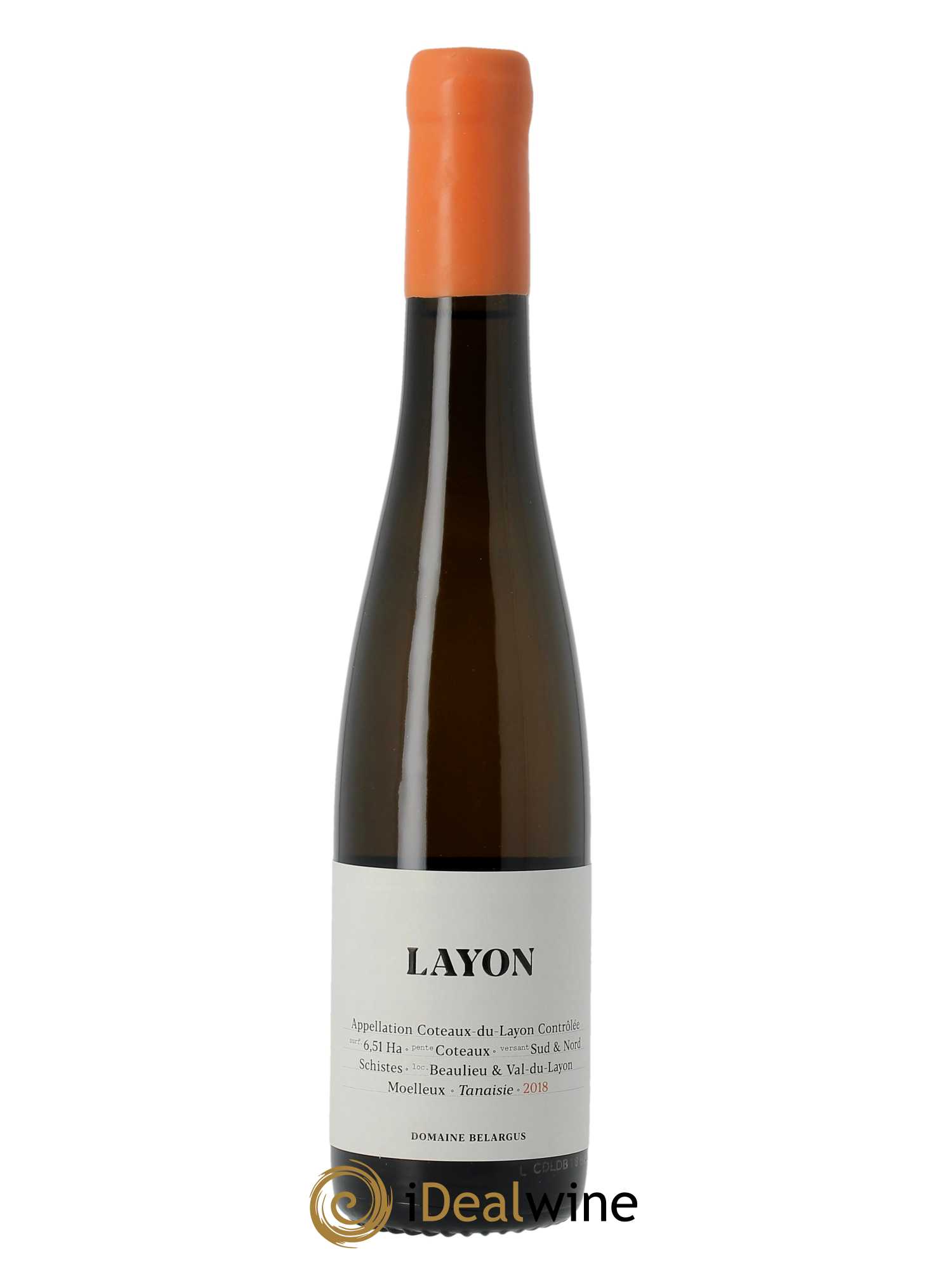 Coteaux du Layon Layon Belargus 2018 - Lot de 1 demi bouteille - 0