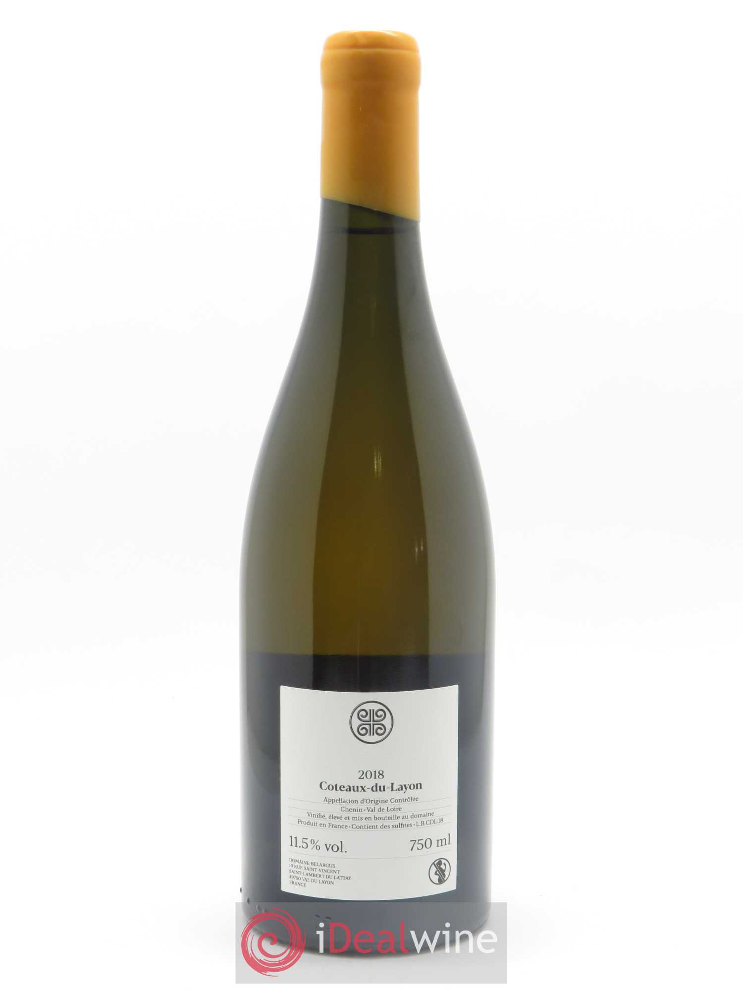 Coteaux du Layon Layon Belargus 2018 - Lot of 1 bottle - 1