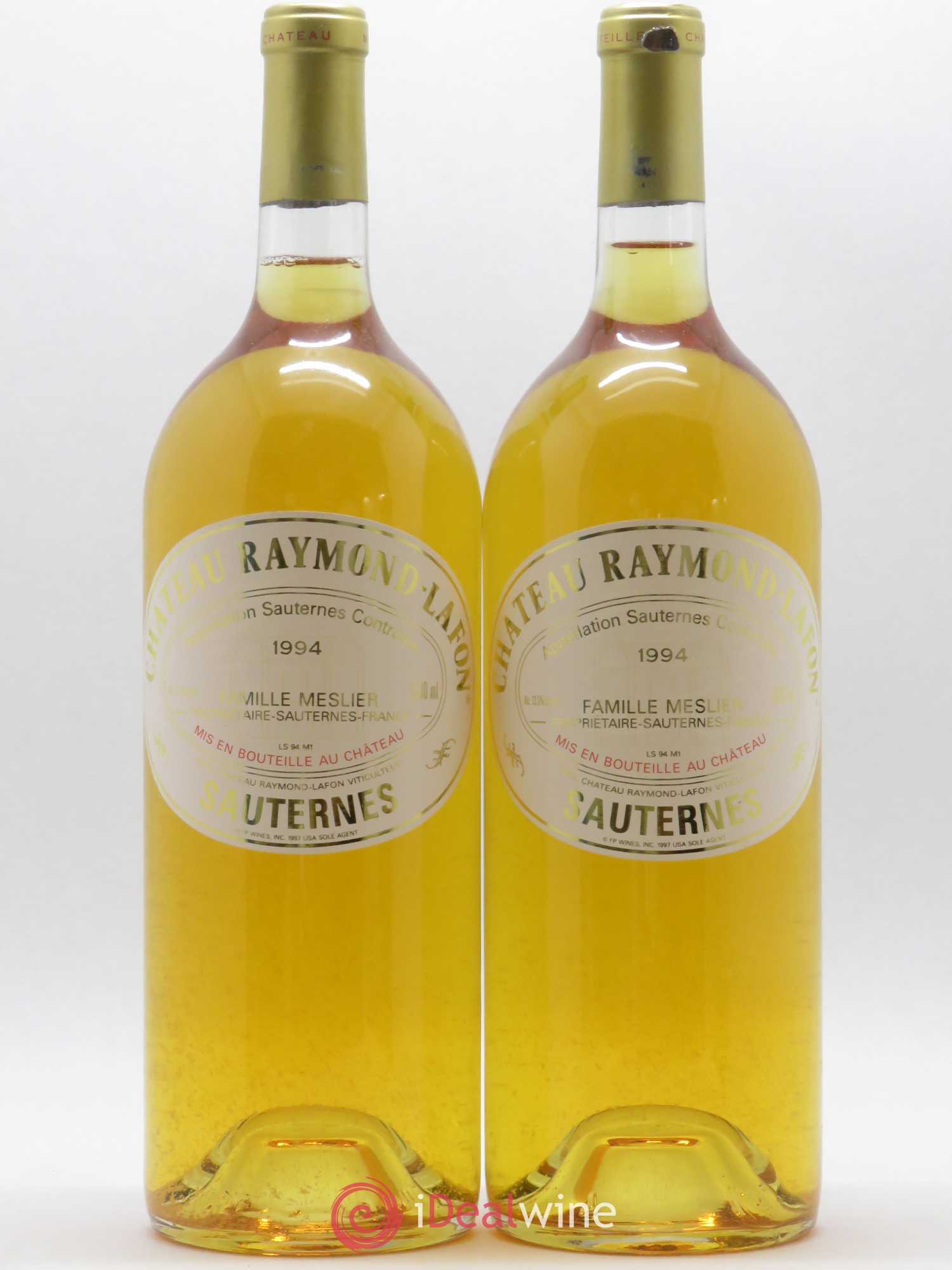 Château Raymond Lafon 1994 - Lotto di 2 magnum - 0