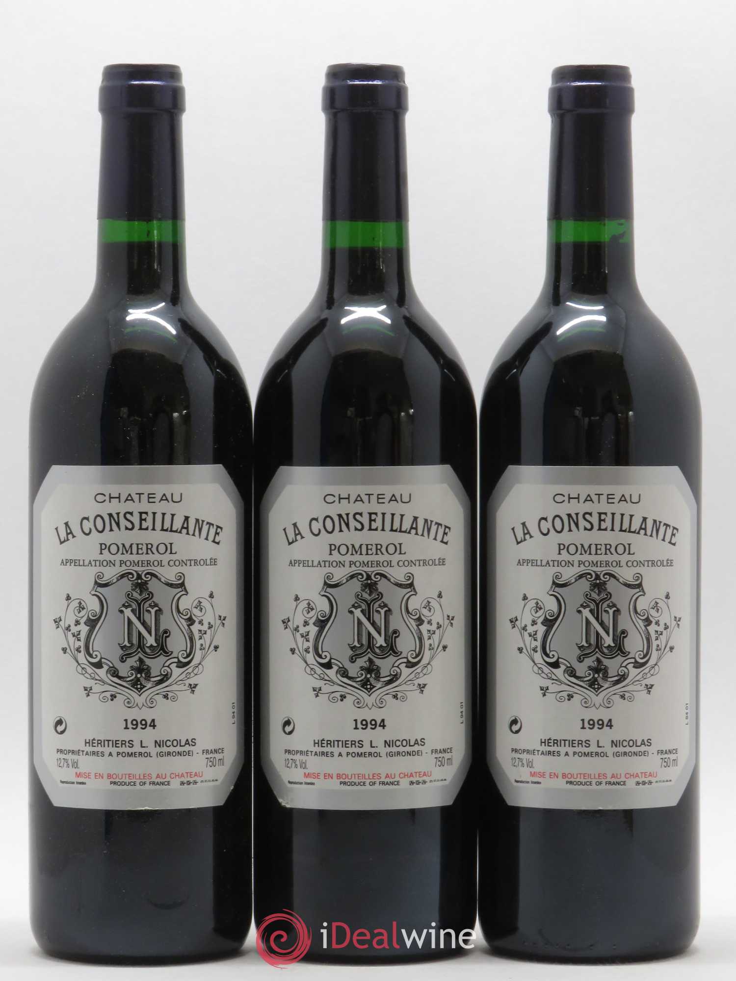 Château la Conseillante 1994 - Lot de 3 bouteilles - 0