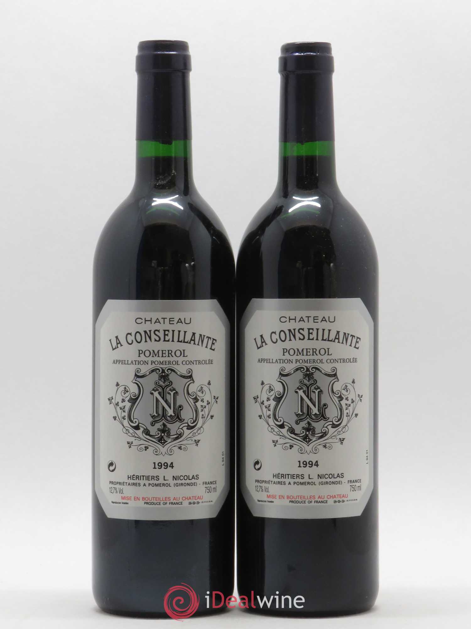 Château la Conseillante 1994 - Lot de 2 bouteilles - 0