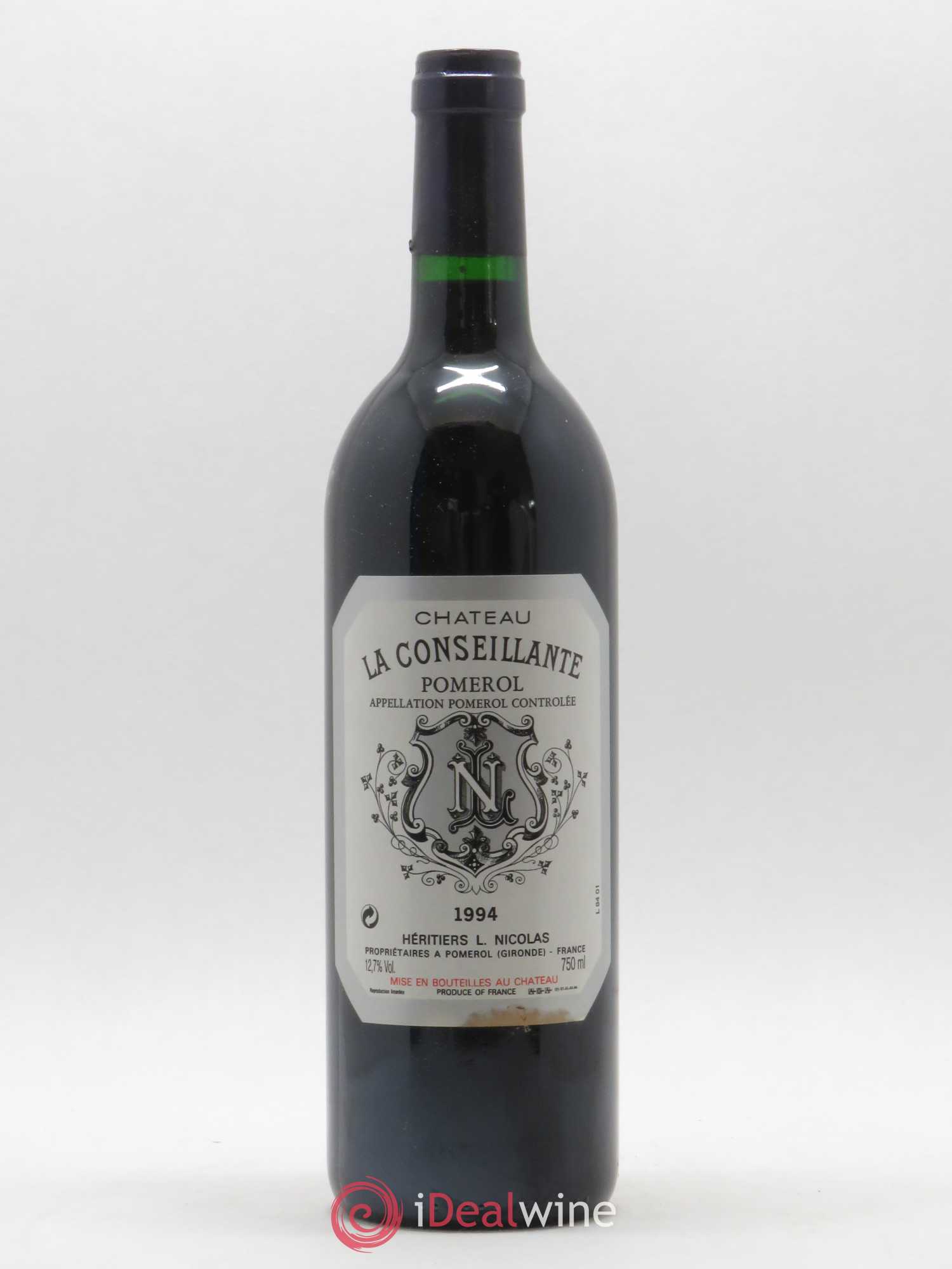 Château la Conseillante 1994 - Lot de 1 bouteille - 0