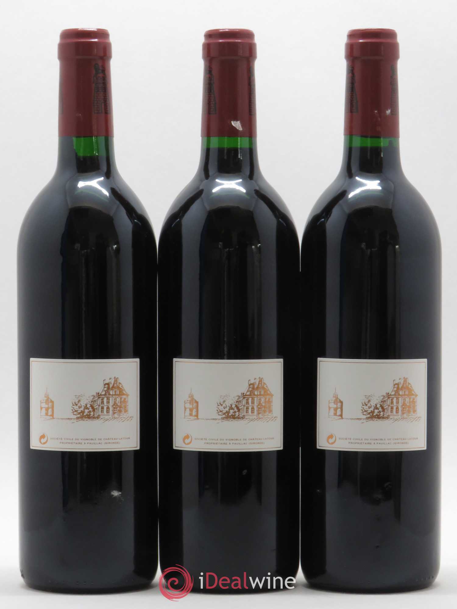 Château Latour 1er Grand Cru Classé 1994 - Lot de 3 bouteilles - 1