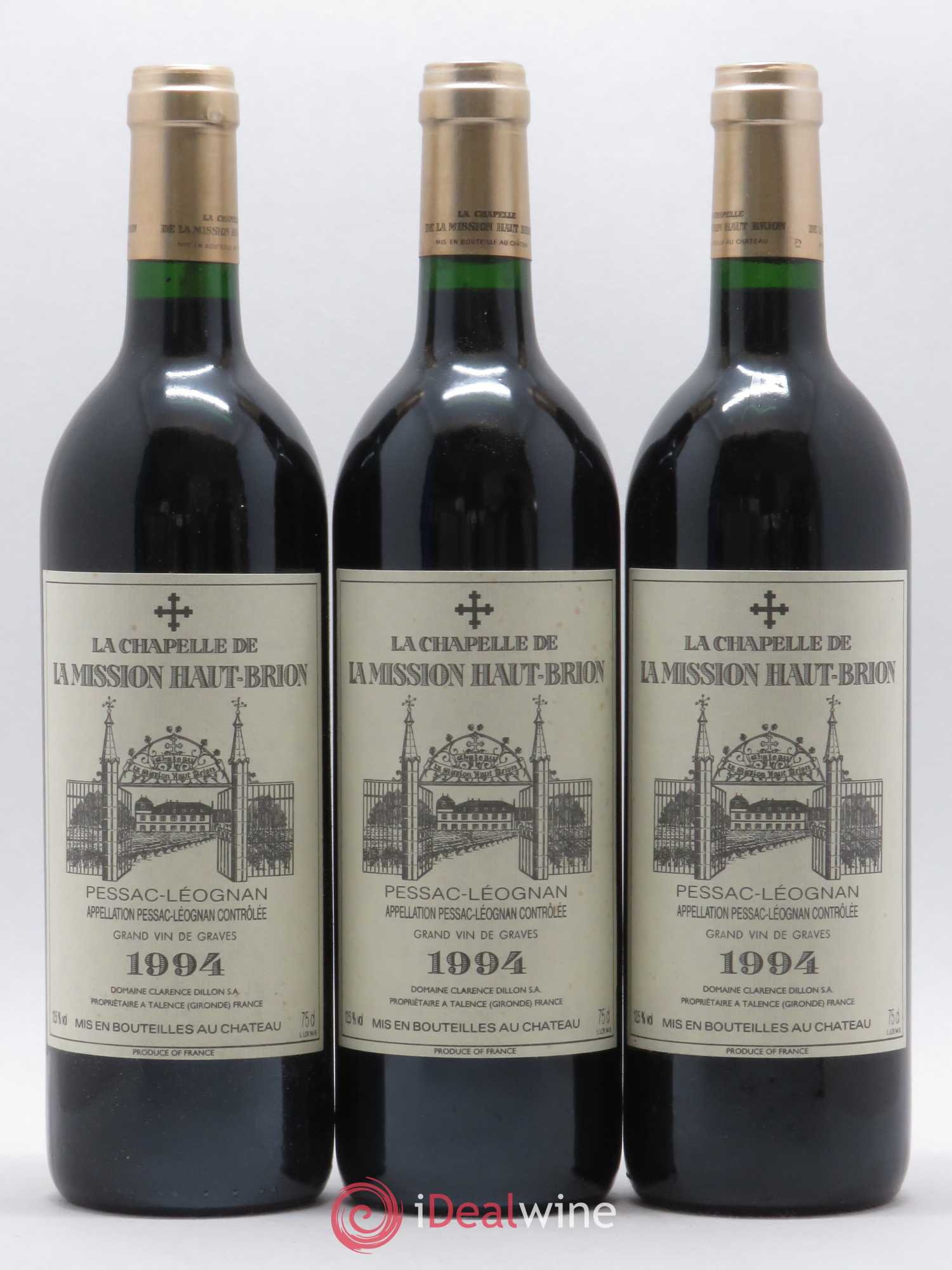 La Chapelle de La Mission Haut-Brion Second Vin 1994 - Lot de 12 bouteilles - 2