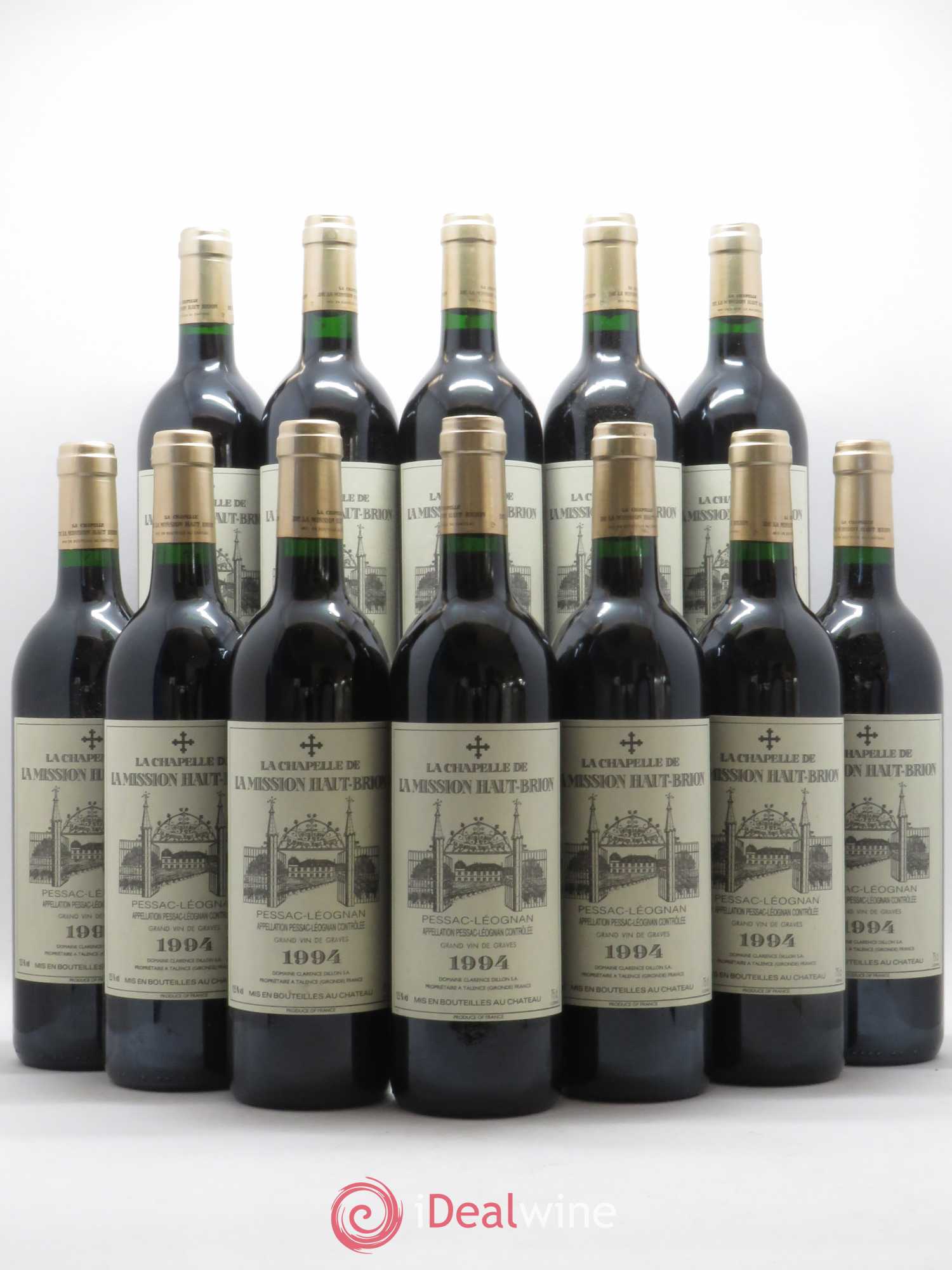La Chapelle de La Mission Haut-Brion Second Vin 1994 - Lot de 12 bouteilles - 0