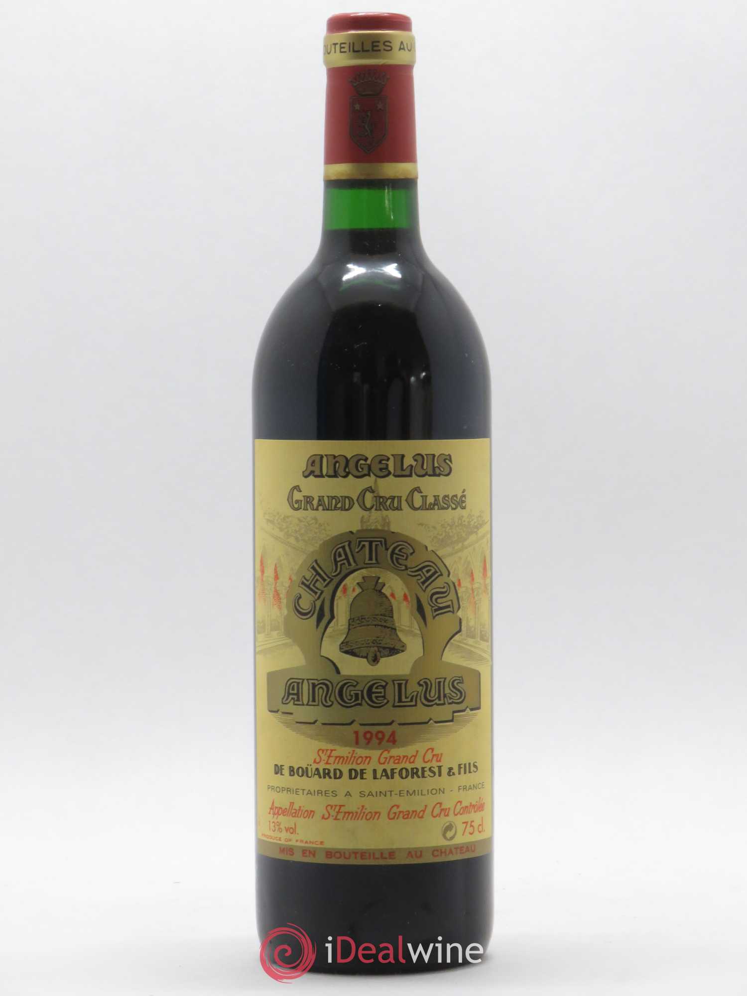 Château Angélus 1er Grand Cru Classé A 1994 - Lot de 1 bouteille - 0