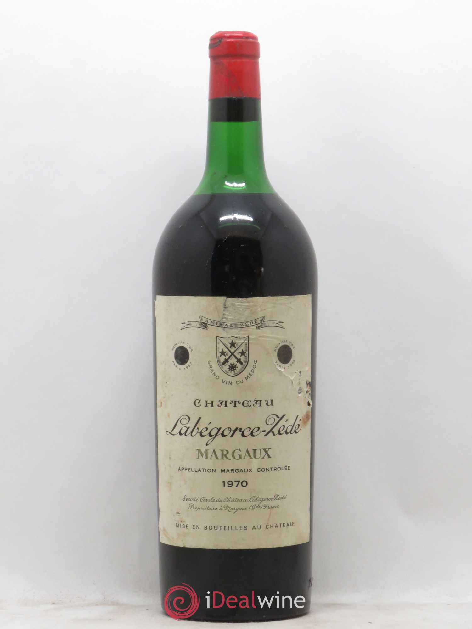 Château Labegorce Zédé Cru Bourgeois 1970 - Lot de 1 magnum - 0