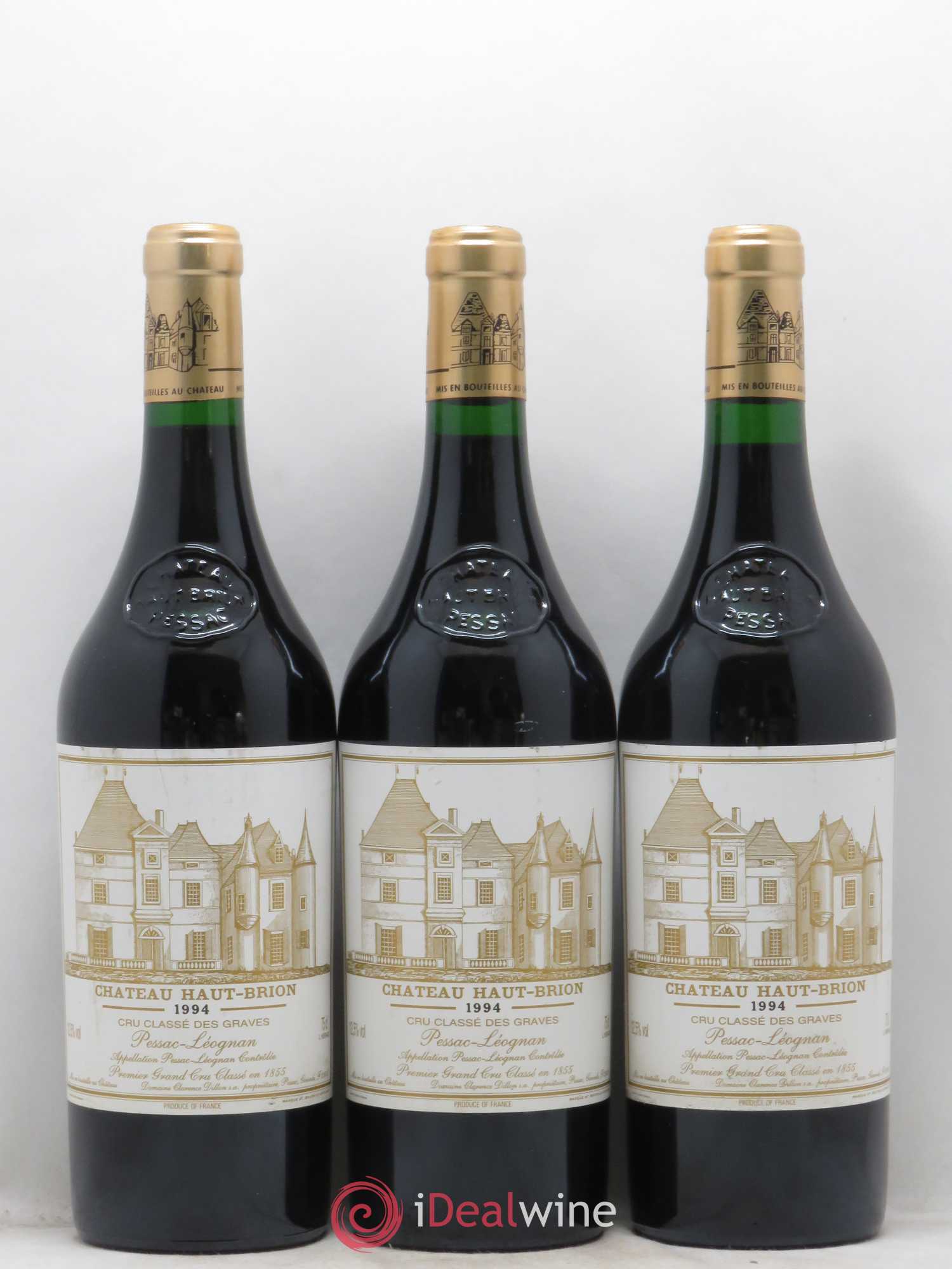 Château Haut Brion 1er Grand Cru Classé 1994 - Lot de 6 bouteilles - 1