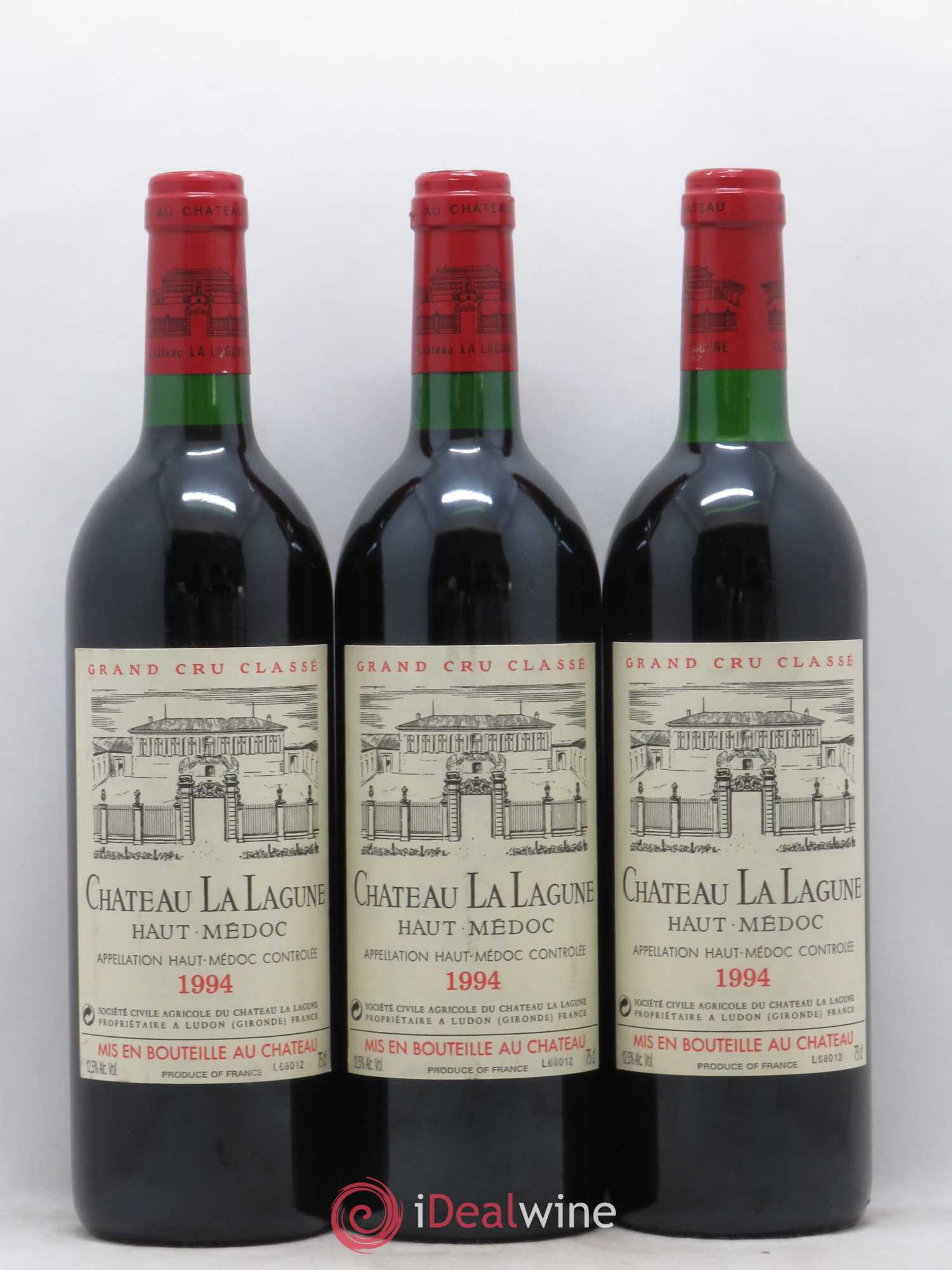 Château la Lagune 3ème Grand Cru Classé 1994 - Lot de 12 bouteilles - 1