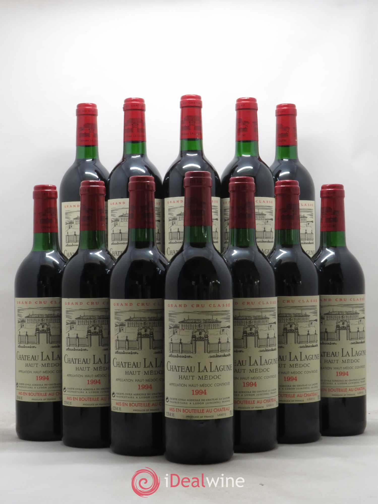 Château la Lagune 3ème Grand Cru Classé 1994 - Lot de 12 bouteilles - 0