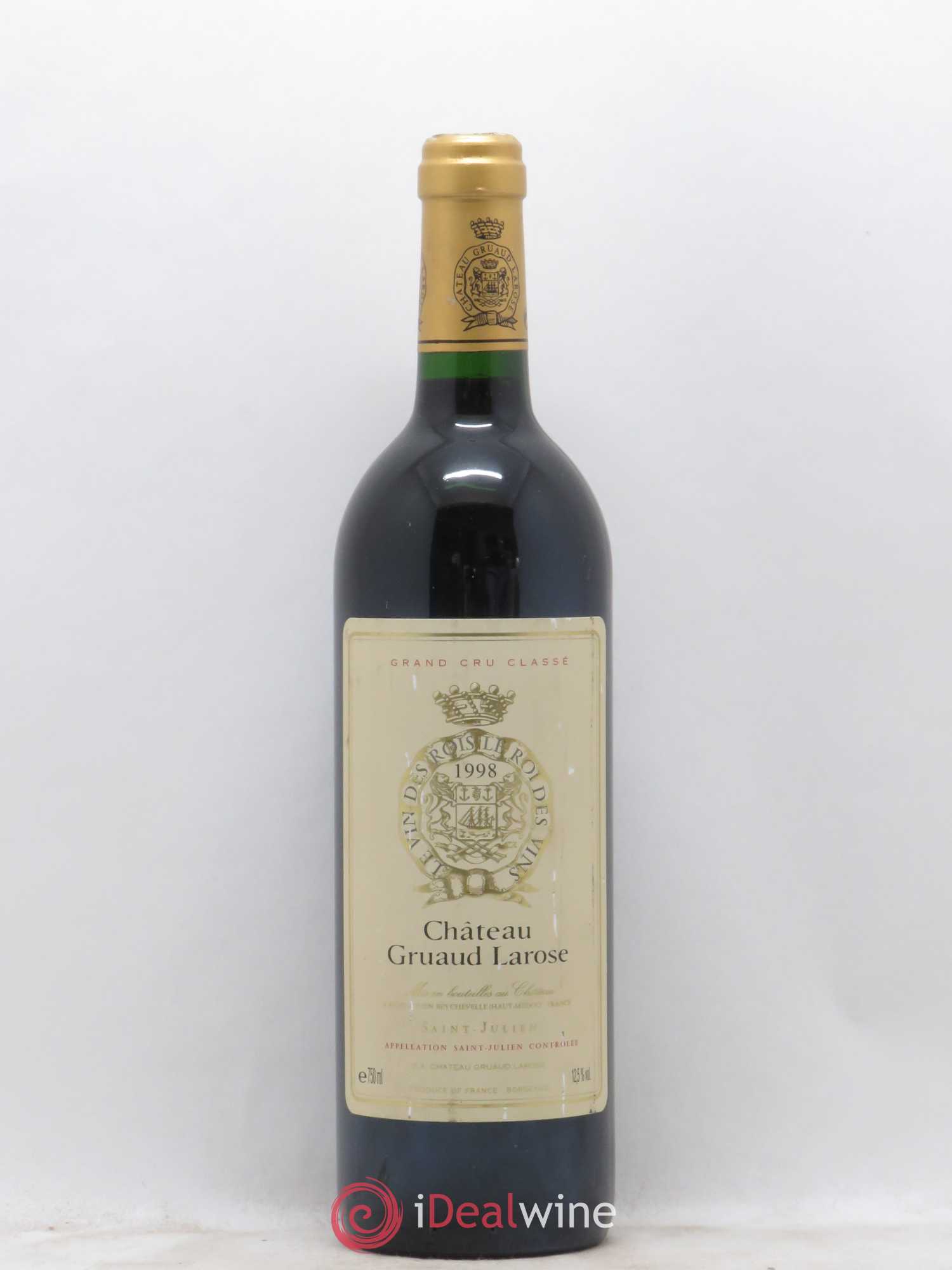 Château Gruaud Larose 2ème Grand Cru Classé 1998 - Lot de 1 bouteille - 0