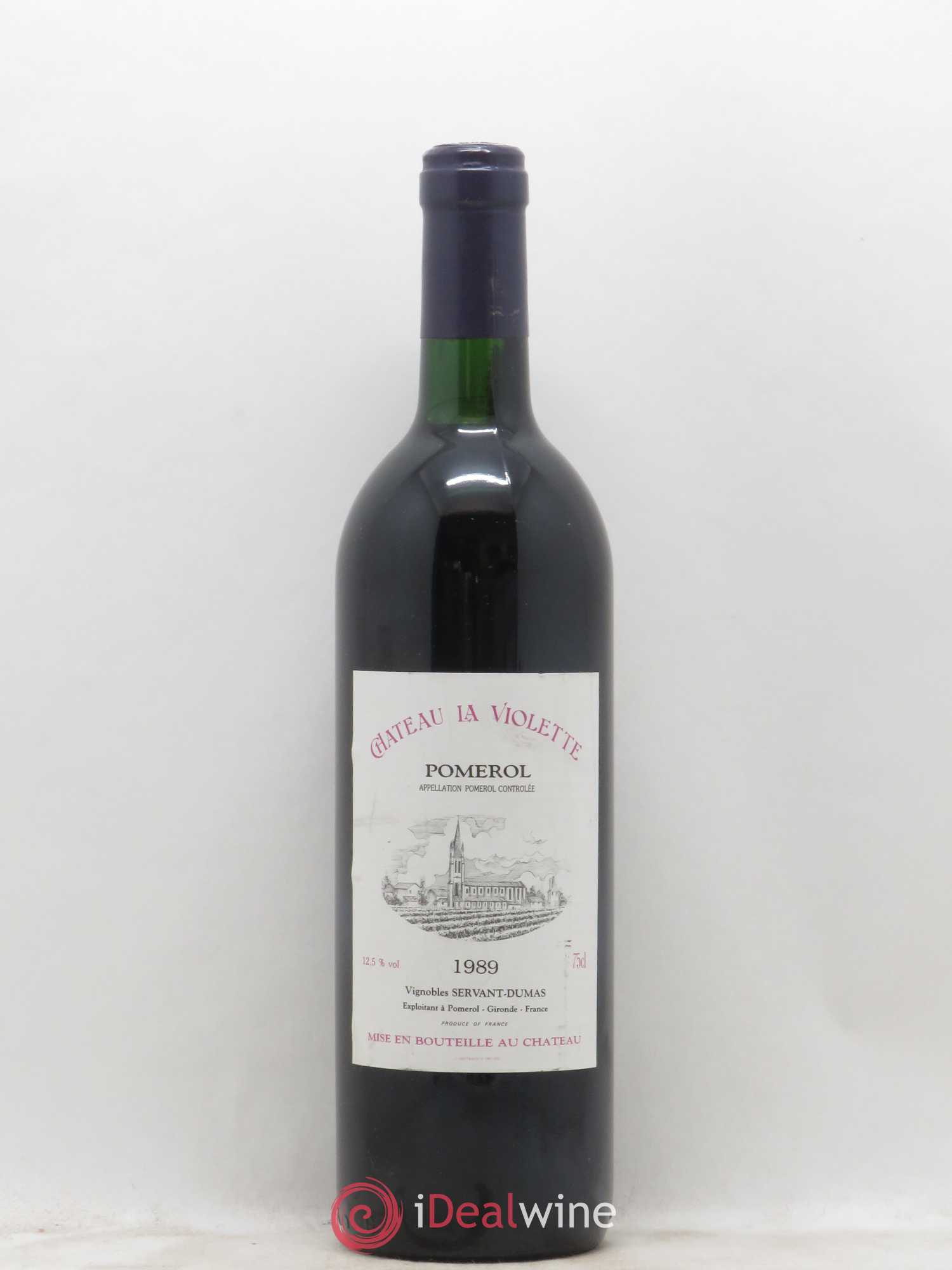 Château la Violette 1989 - Lot de 1 bouteille - 0
