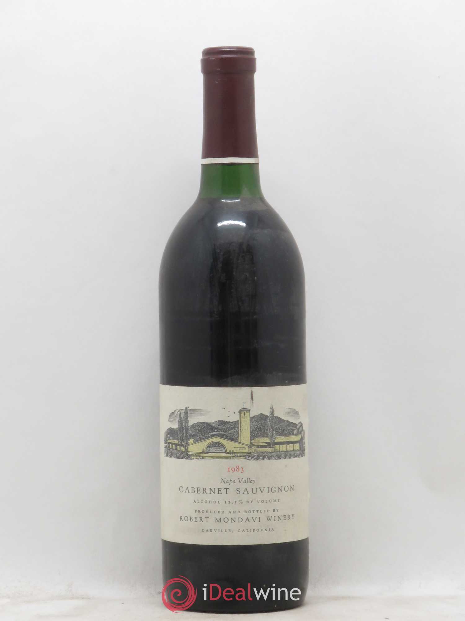 Cabernet Sauvignon Oakville Mondavi Winery 1983 - Lot de 1 bouteille - 0