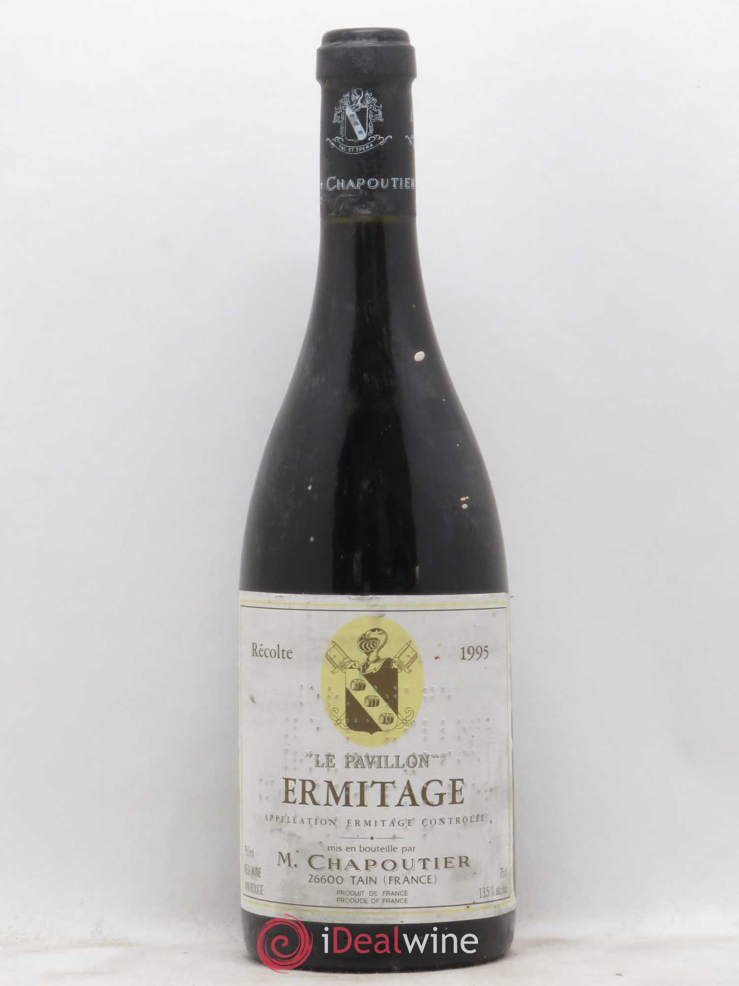 Hermitage Ermitage Le Pavillon Chapoutier 1995 - Lot de 1 bouteille - 0