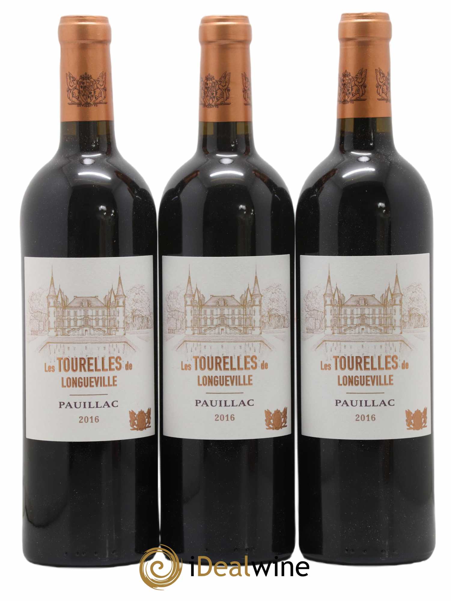 Les Tourelles de Longueville Second Vin 2016 - Lot of 6 bottles - 1