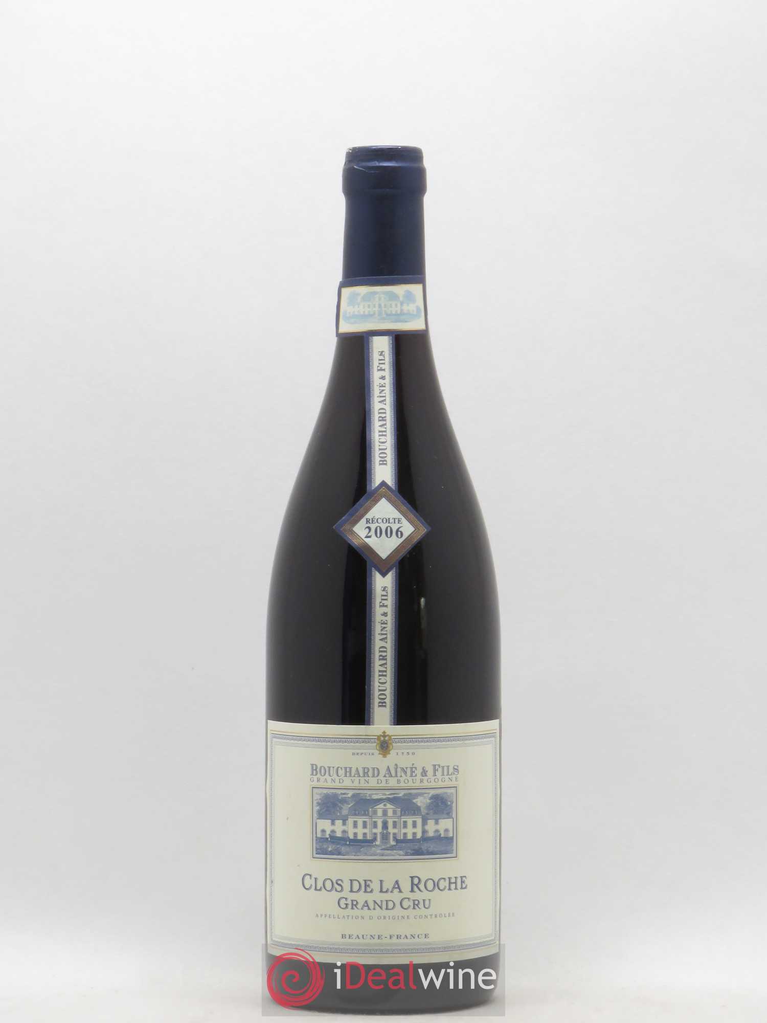 Clos de la Roche Grand Cru Bouchard Ainé et Fils 2006 - Lot de 1 bouteille - 0