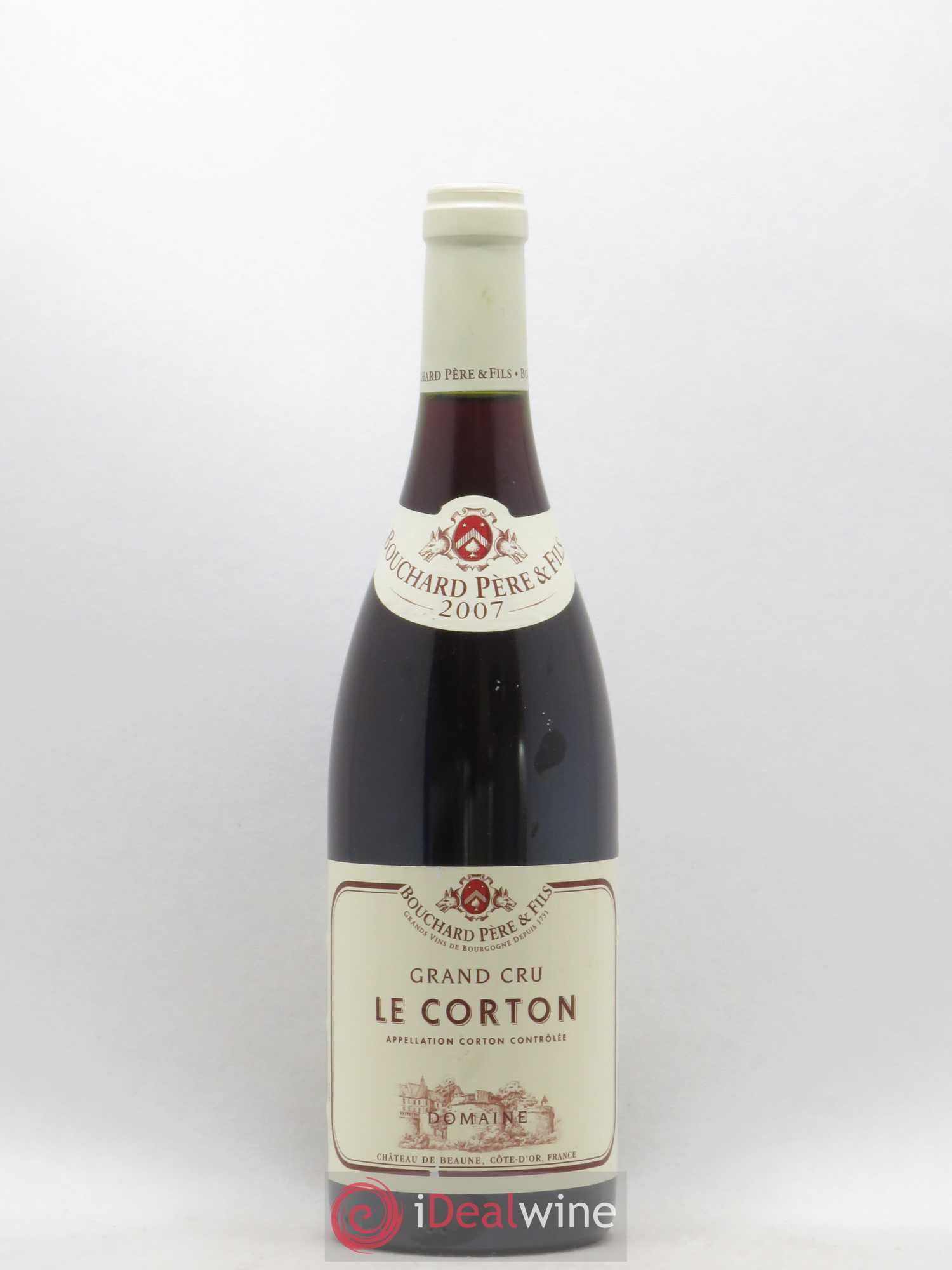 Corton Grand Cru Le Corton Bouchard Père & Fils 2007 - Lot de 1 bouteille - 0