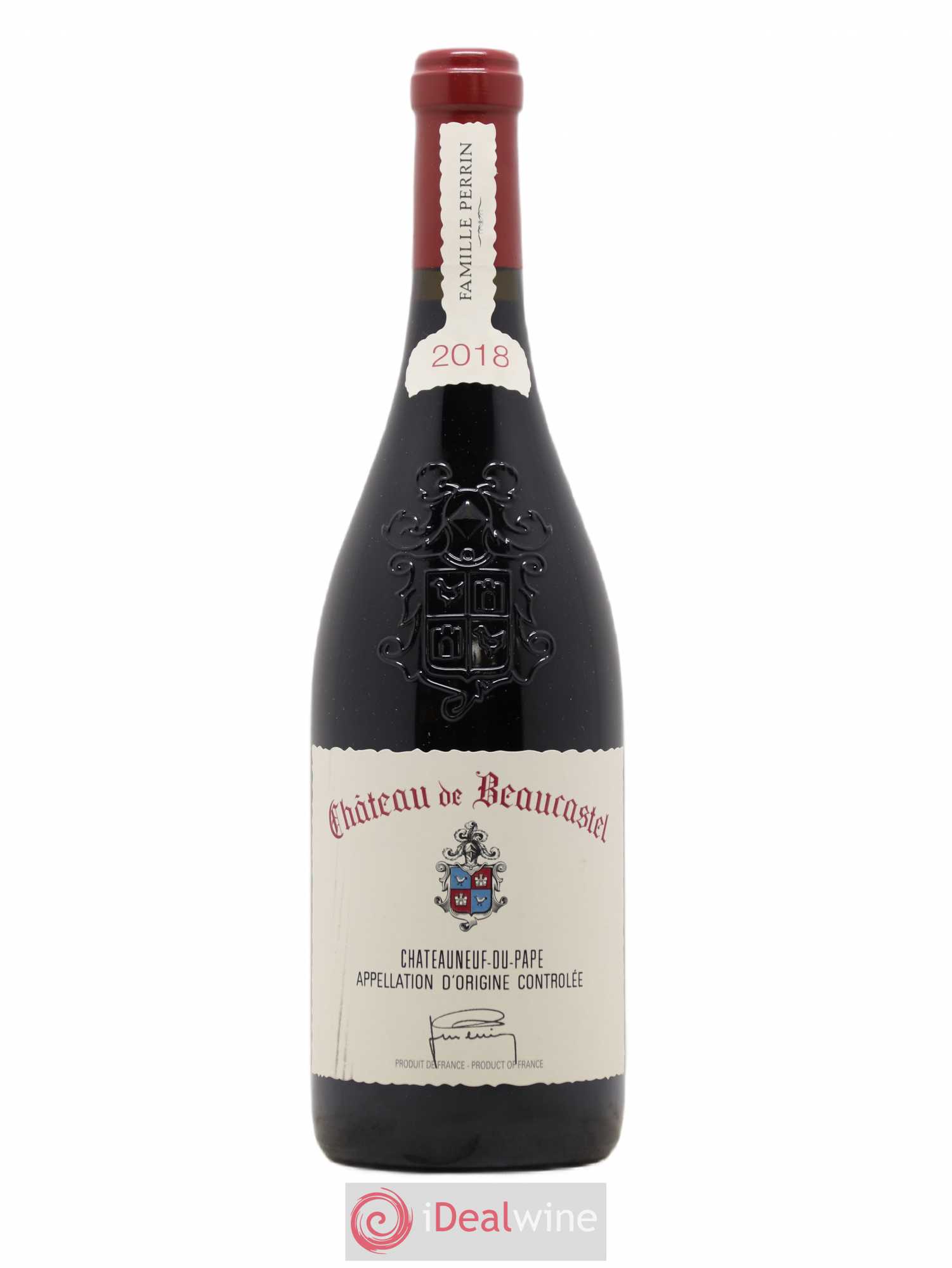 Châteauneuf-du-Pape Château de Beaucastel Famille Perrin (sans prix de réserve) 2018 - Lot de 1 bouteille - 0