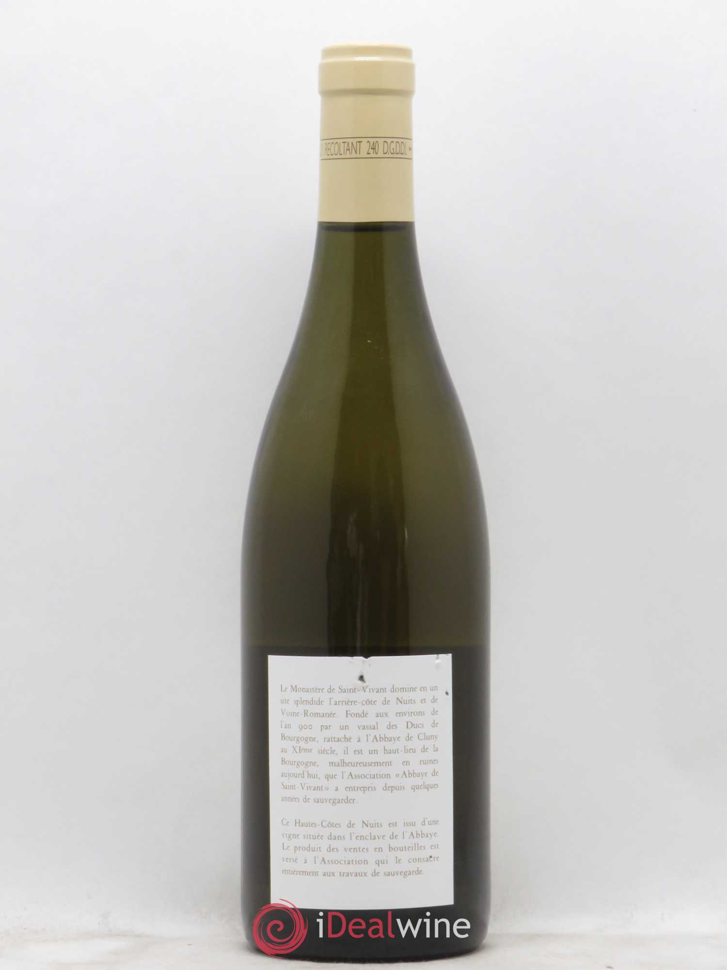 Hautes-Côtes de Nuits Abbaye de Saint-Vivant Domaine de la Romanée-Conti 2017 - Lot de 1 bouteille - 1