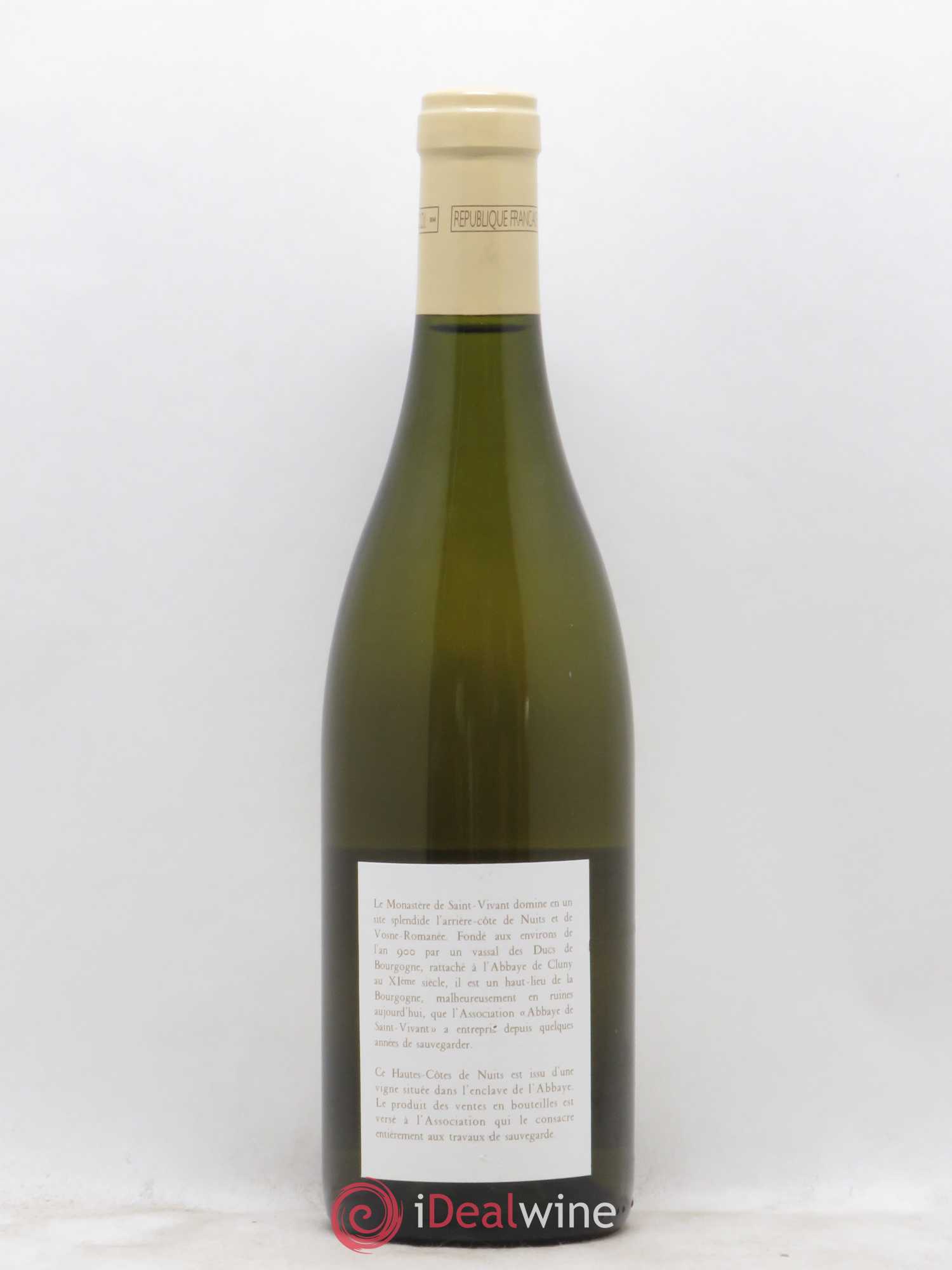 Hautes-Côtes de Nuits Abbaye de Saint-Vivant Domaine de la Romanée-Conti 2017 - Lot of 1 bottle - 1