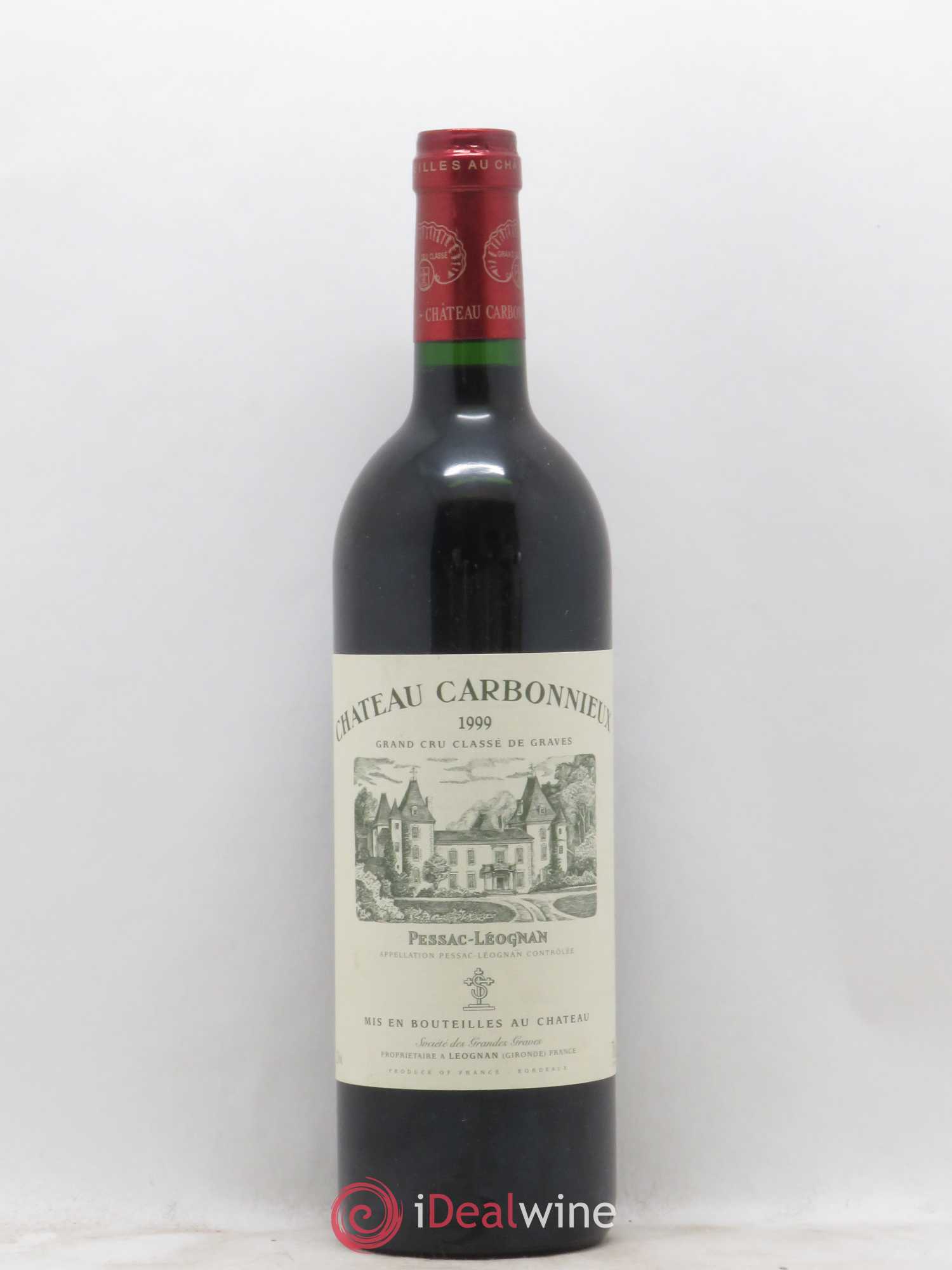 Château Carbonnieux Cru Classé de Graves 1999 - Lot de 1 bouteille - 0