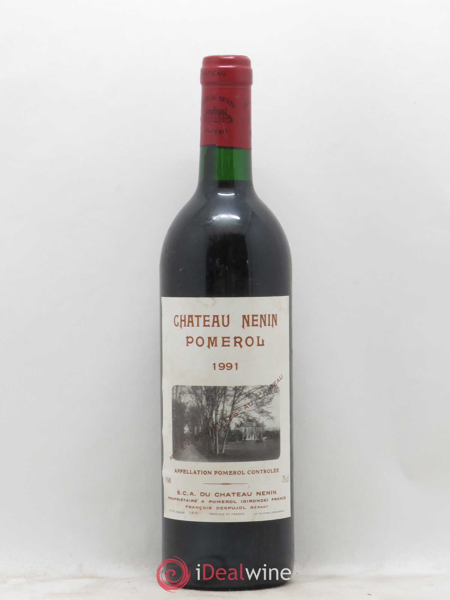 Château Nenin 1991 - Lot de 1 bouteille - 0