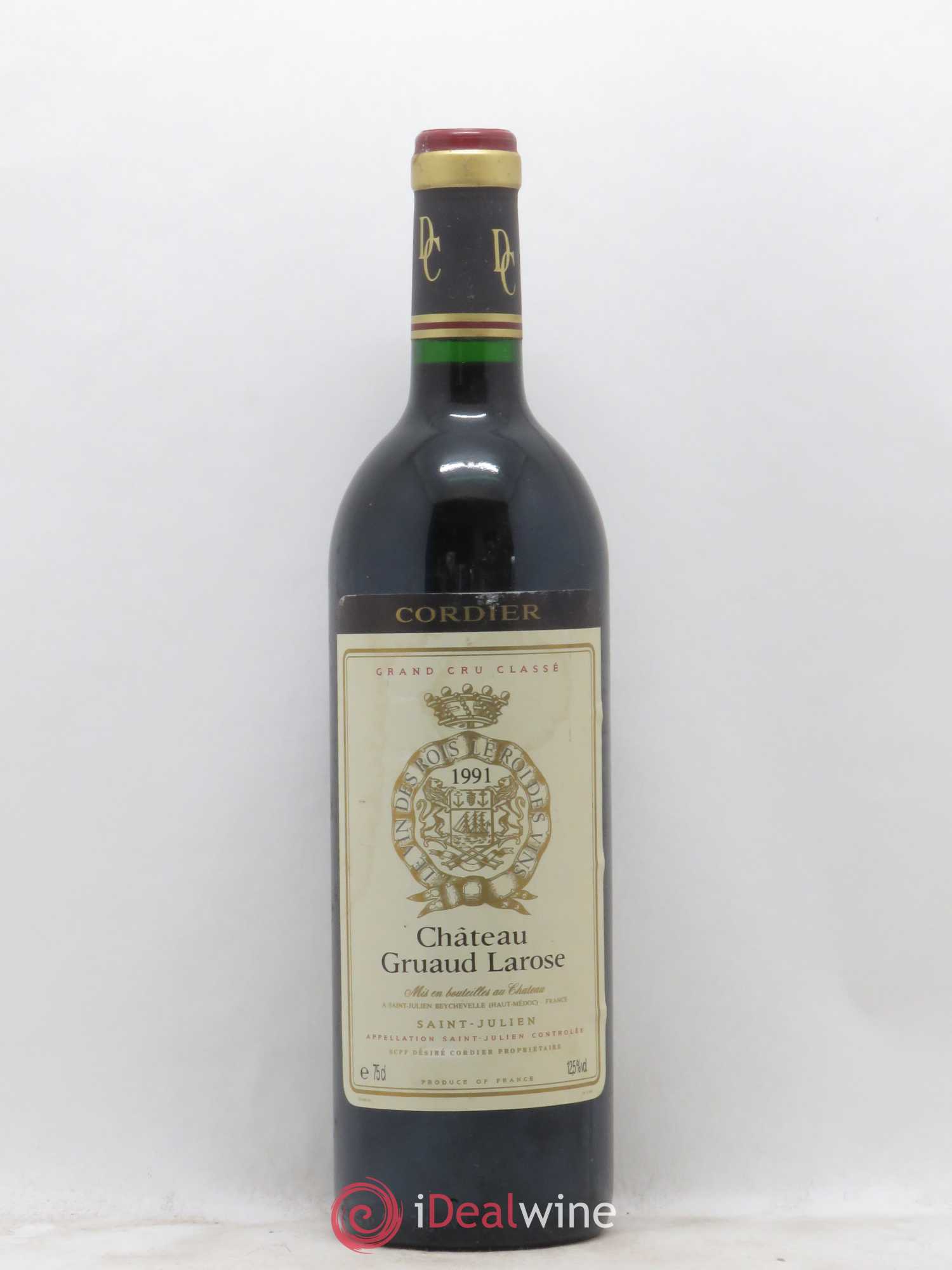 Château Gruaud Larose 2ème Grand Cru Classé 1991 - Lot de 1 bouteille - 0
