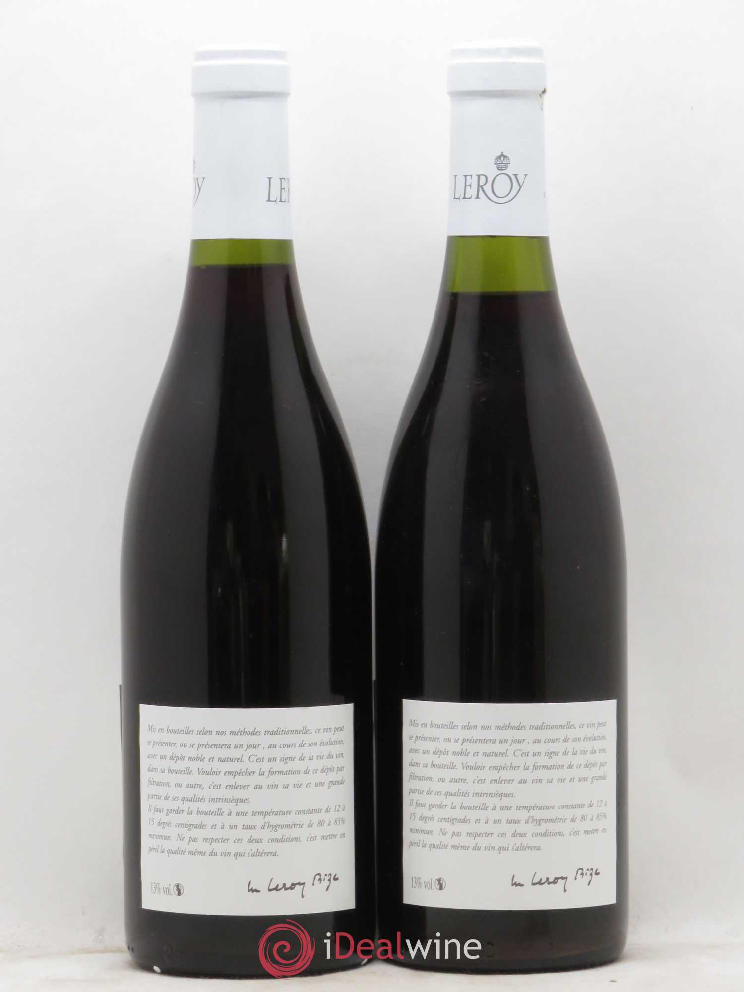 Fixin Leroy SA 2009 - Lot de 2 bouteilles - 1