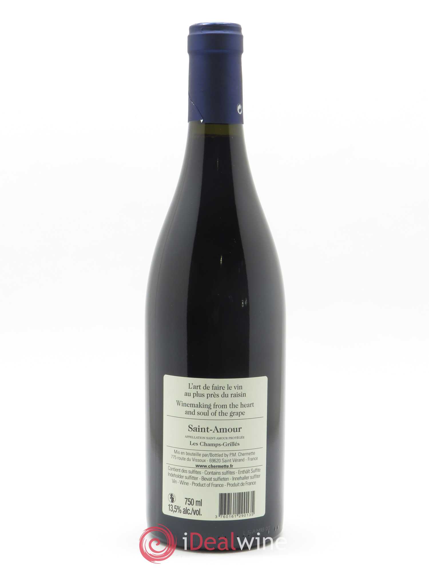 Saint-Amour Les Champs Grillés Domaine du Vissoux - P-M. Chermette 2018 - Lot de 1 bouteille - 1