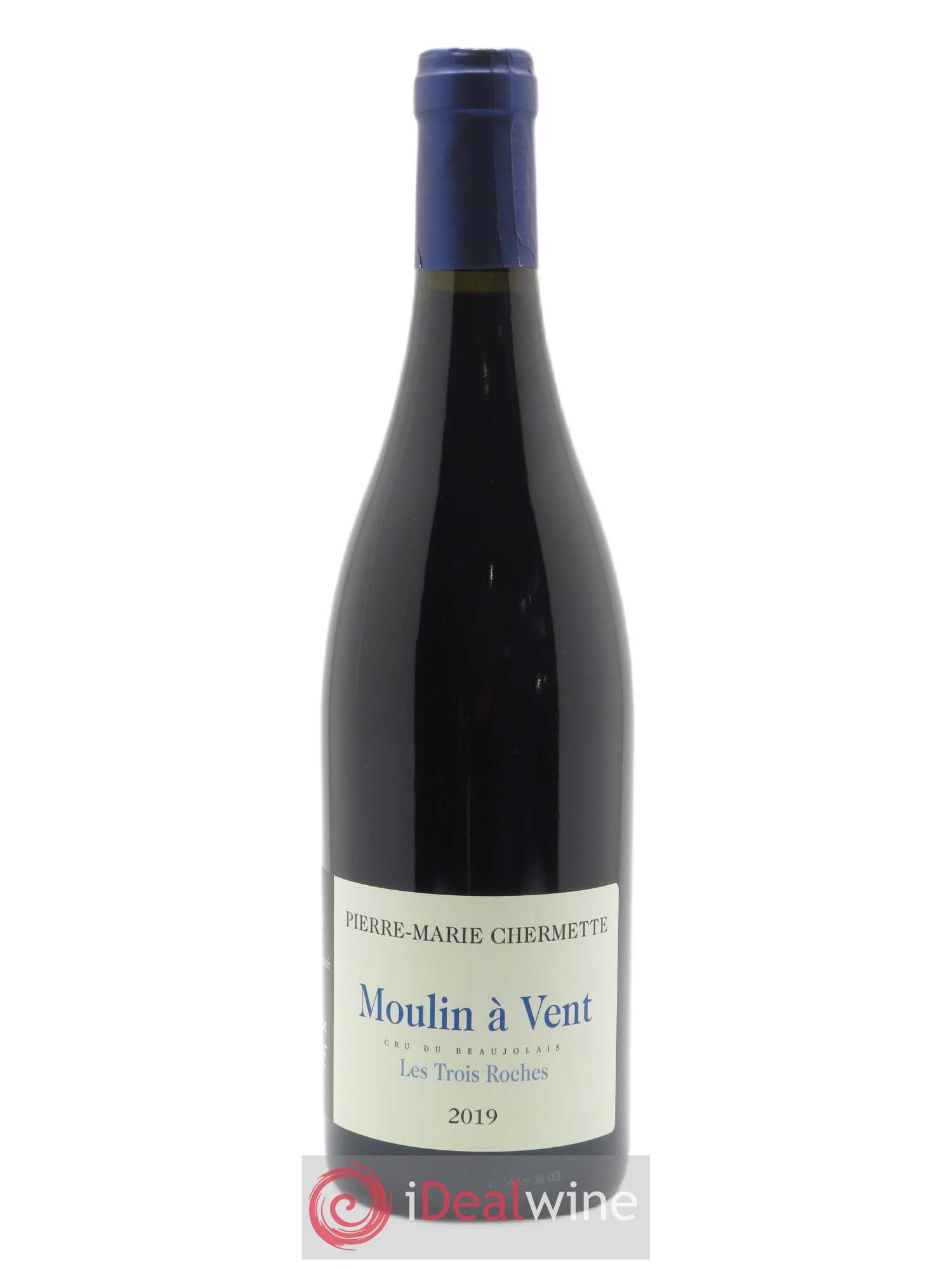 Moulin-à-Vent Les Trois Roches Domaine du Vissoux - P-M. Chermette 2019 - Lot de 1 bouteille - 0