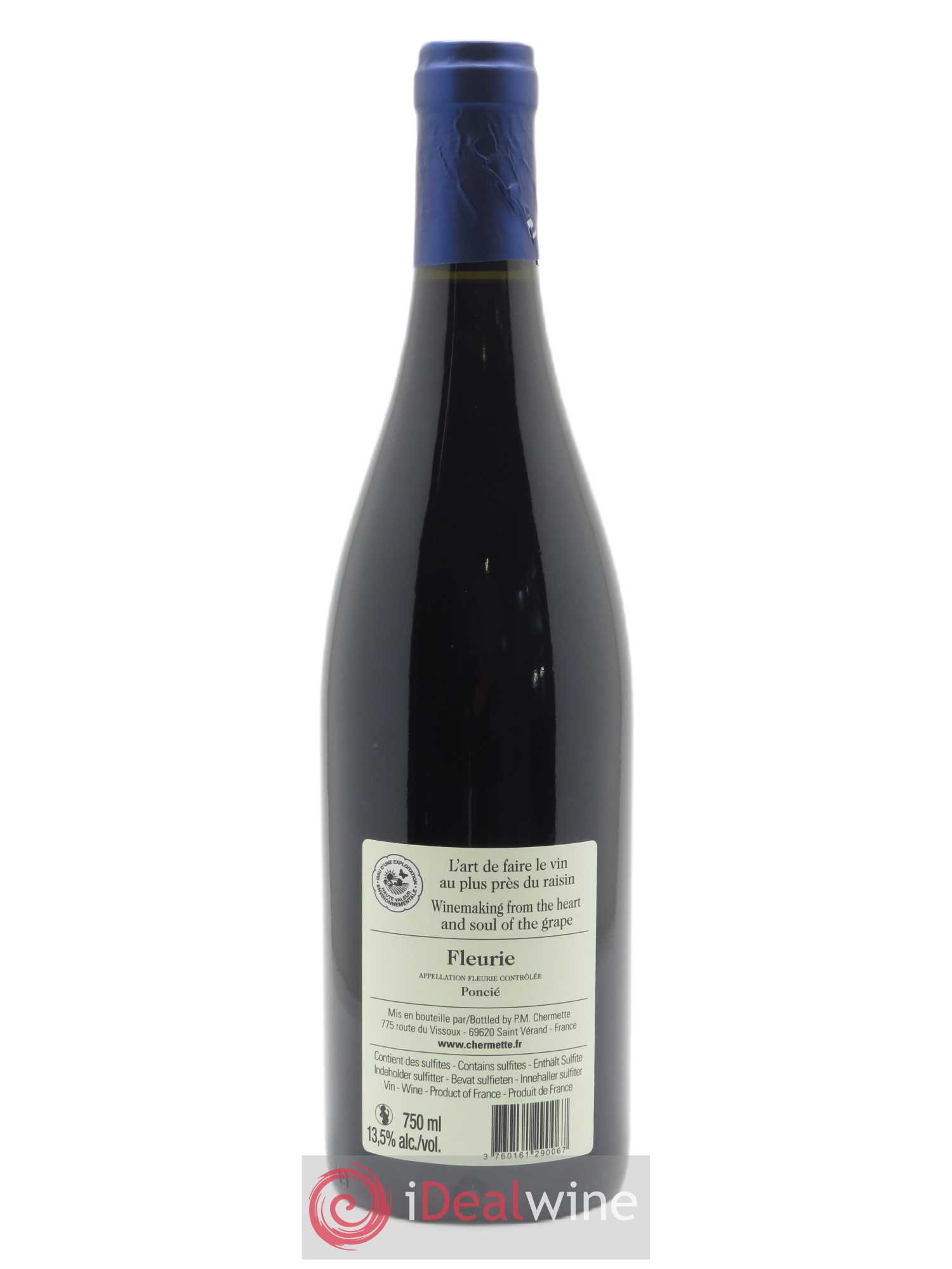 Fleurie Poncié Domaine du Vissoux - P-M. Chermette 2020 - Lot de 1 bouteille - 1