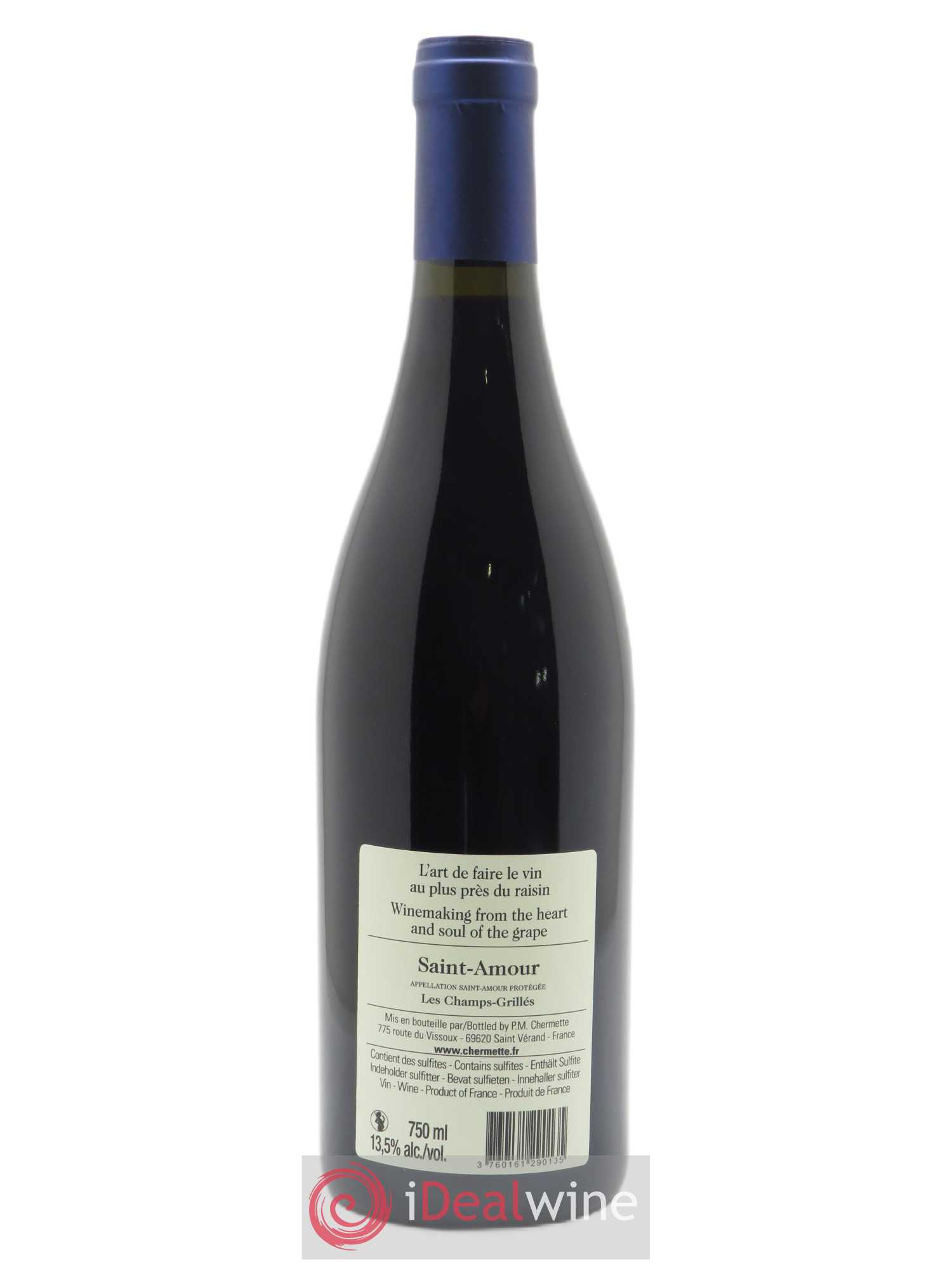 Saint-Amour Les Champs Grillés Domaine du Vissoux - P-M. Chermette 2020 - Lot de 1 bouteille - 1
