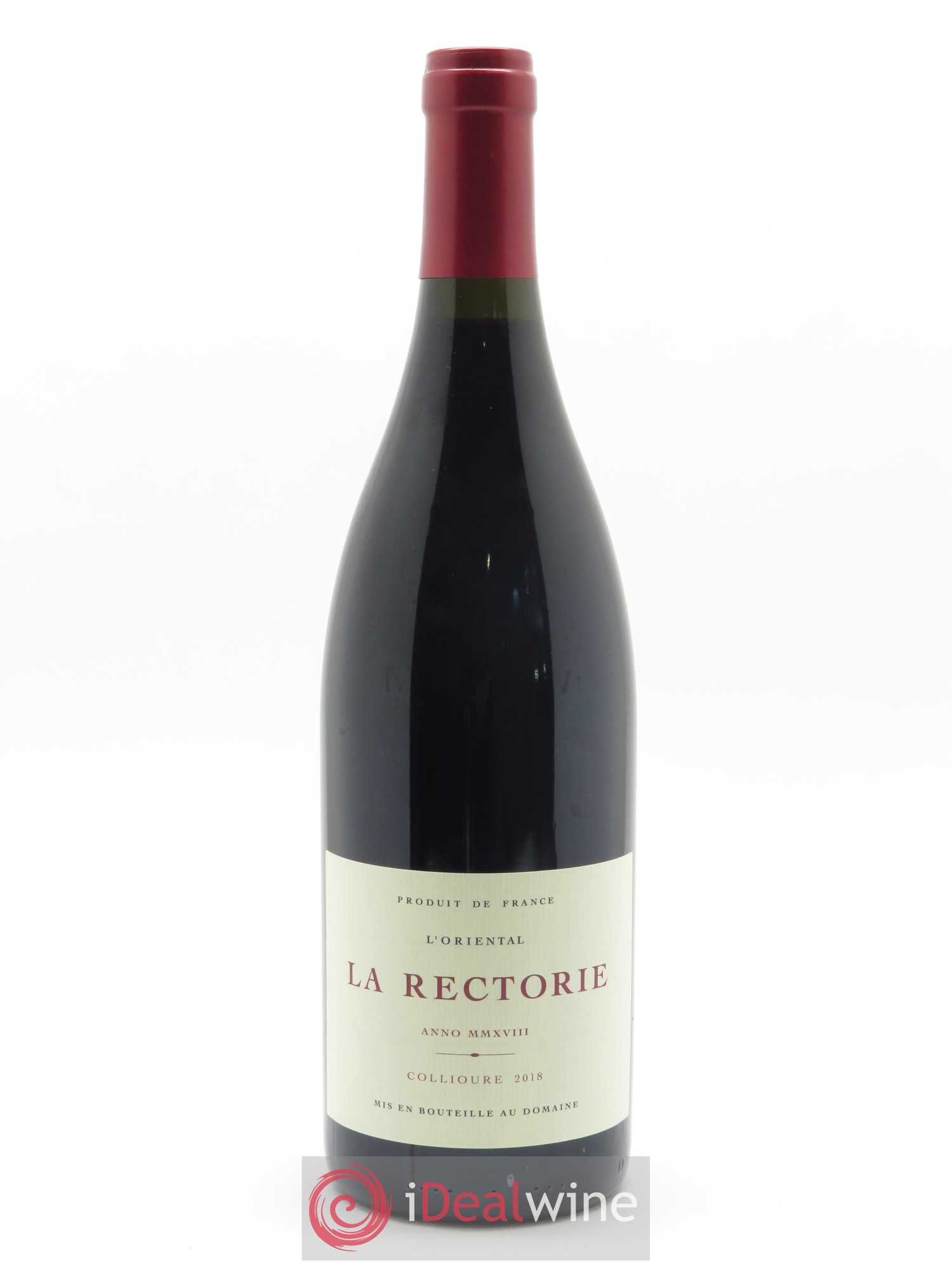 Collioure La Rectorie (Domaine de) Oriental Thierry et Jean Emmanuel Parcé 2018 - Lot de 1 bouteille - 0