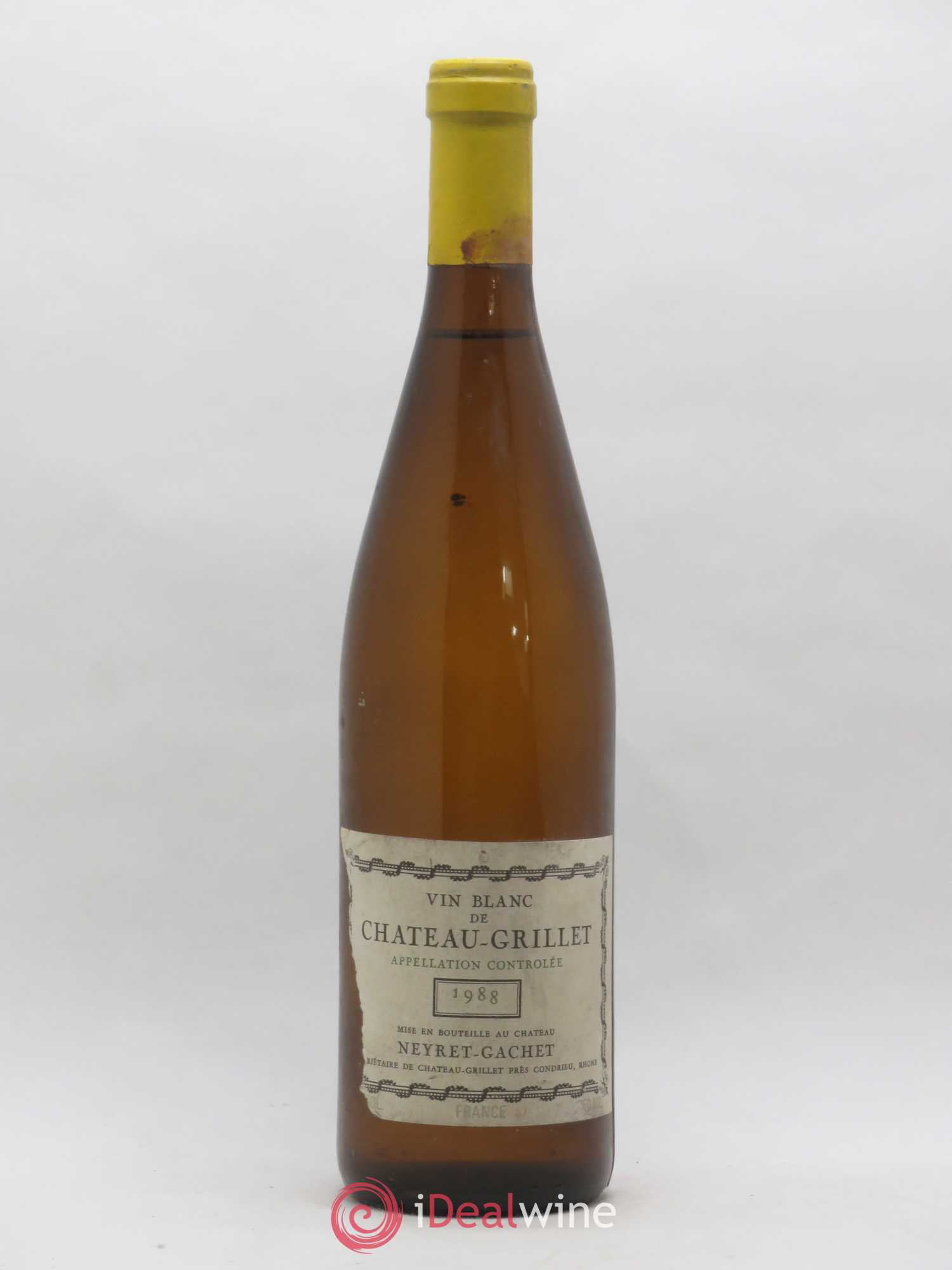 Château Grillet Château-Grillet 1988 - Lot de 1 bouteille - 0