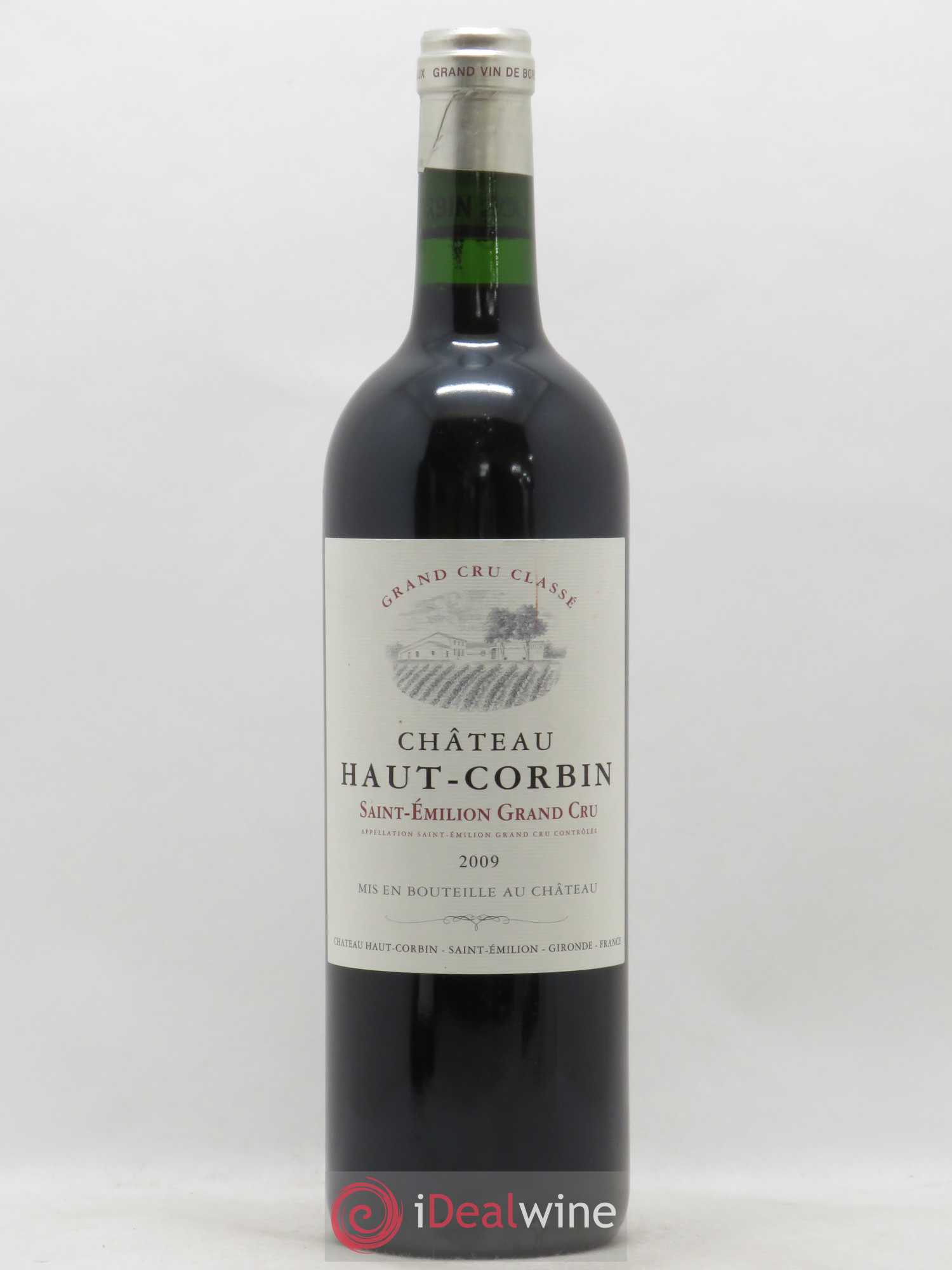 Château Haut Corbin Grand Cru 2009 - Lot de 1 bouteille - 0