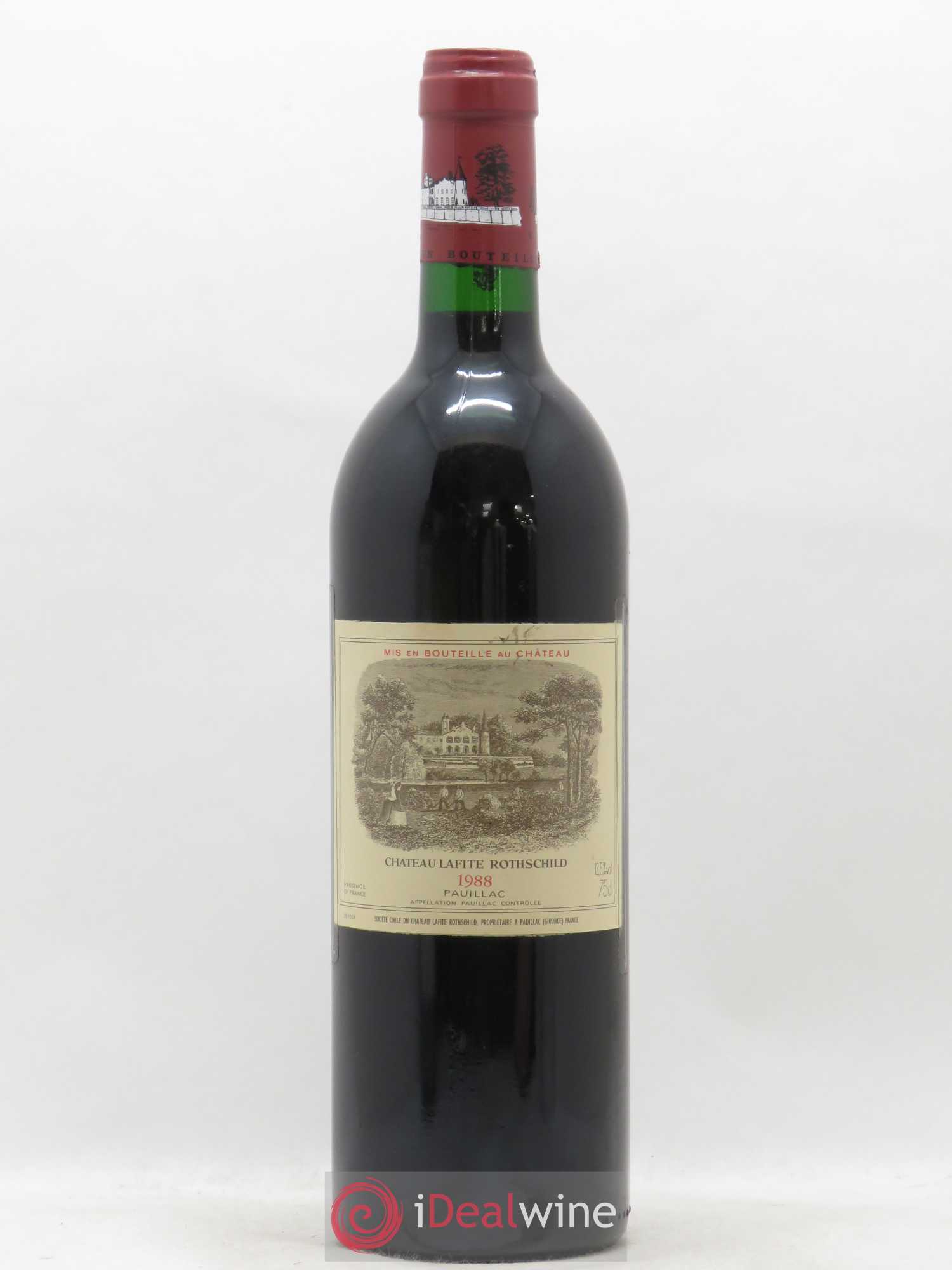 Château Lafite Rothschild 1er Grand Cru Classé 1988 - Lot de 1 bouteille - 0