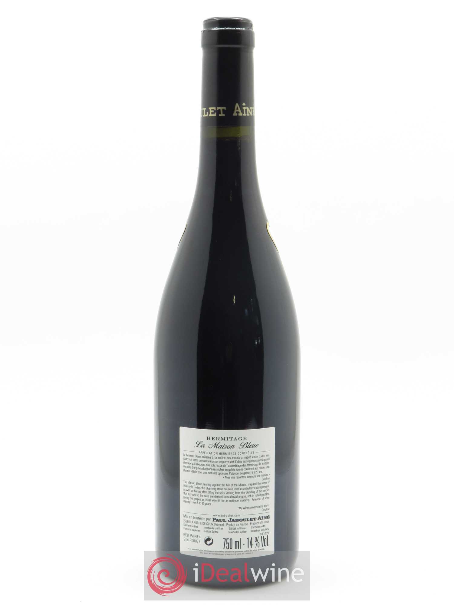 Hermitage La Maison Bleue Paul Jaboulet Ainé 2015 - Lot de 1 bouteille - 1