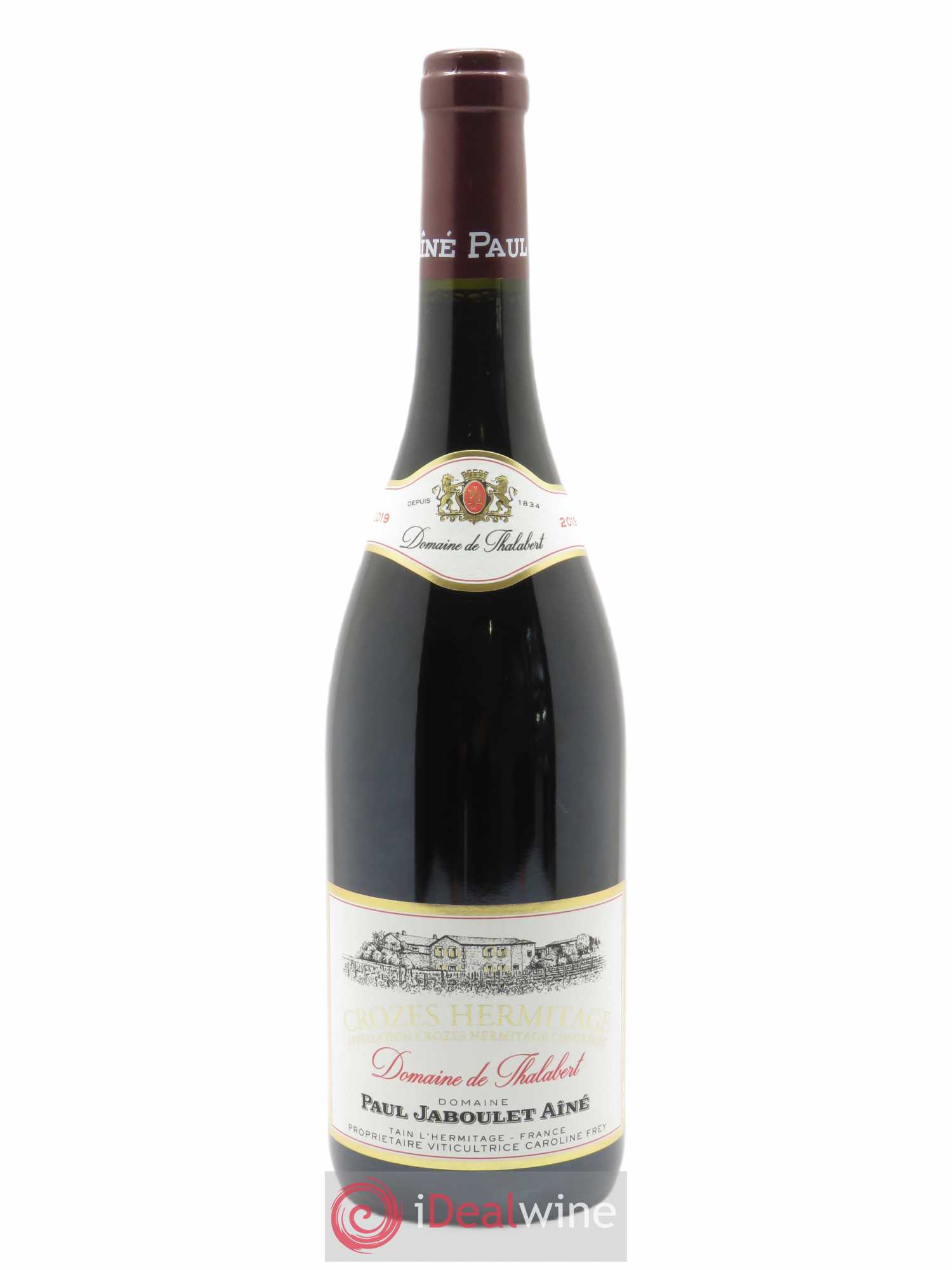 Crozes-Hermitage Domaine de Thalabert Paul Jaboulet Ainé 2019 - Lot de 1 bouteille - 0