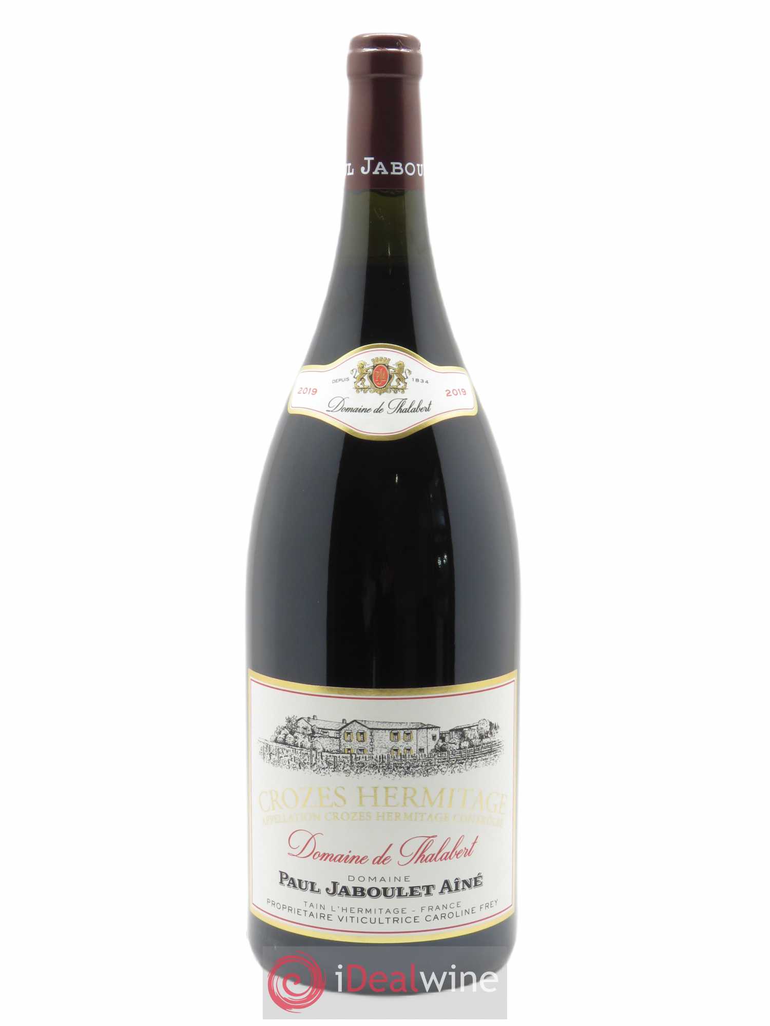 Crozes-Hermitage Domaine de Thalabert Paul Jaboulet Ainé 2019 - Lot de 1 magnum - 0