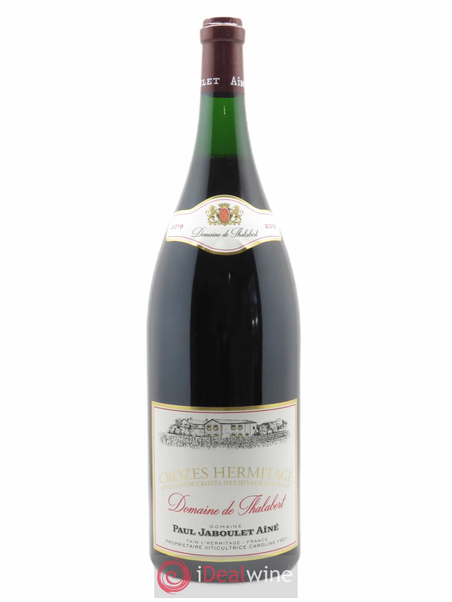 Crozes-Hermitage Domaine de Thalabert Paul Jaboulet Ainé 2019 - Lot de 1 double magnum - 1