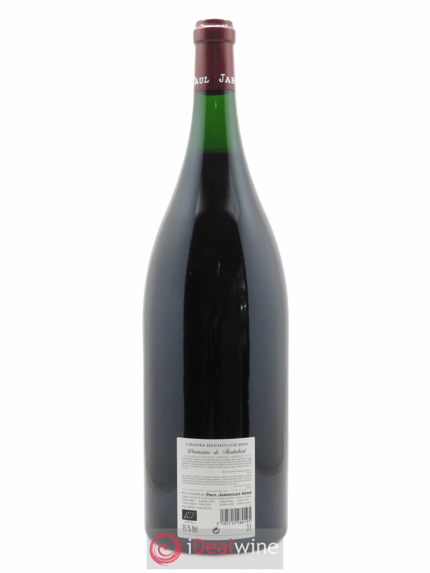 Crozes-Hermitage Domaine de Thalabert Paul Jaboulet Ainé 2019 - Lot de 1 double magnum - 2