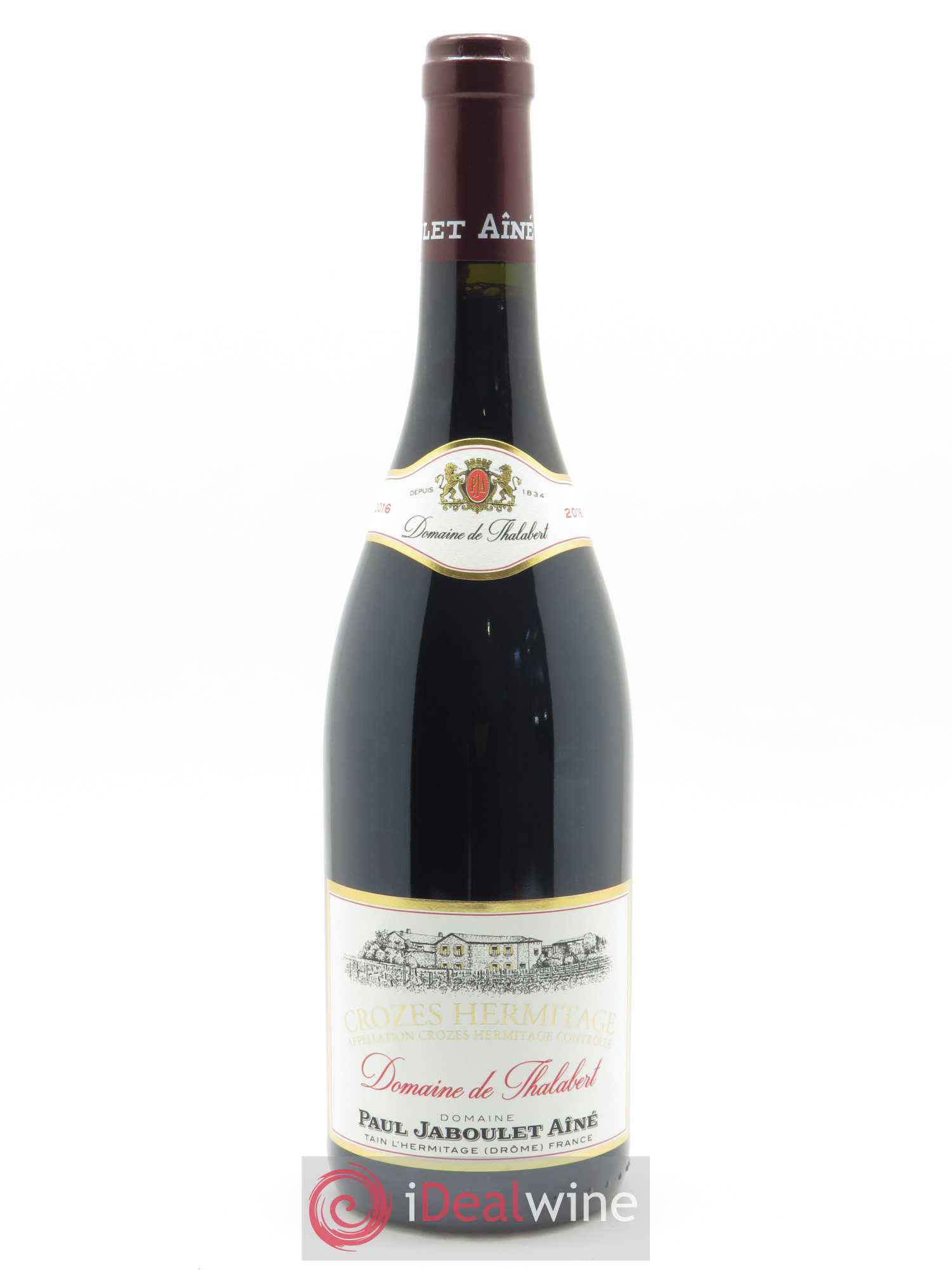 Crozes-Hermitage Domaine de Thalabert Paul Jaboulet Ainé 2016 - Lot de 1 bouteille - 0