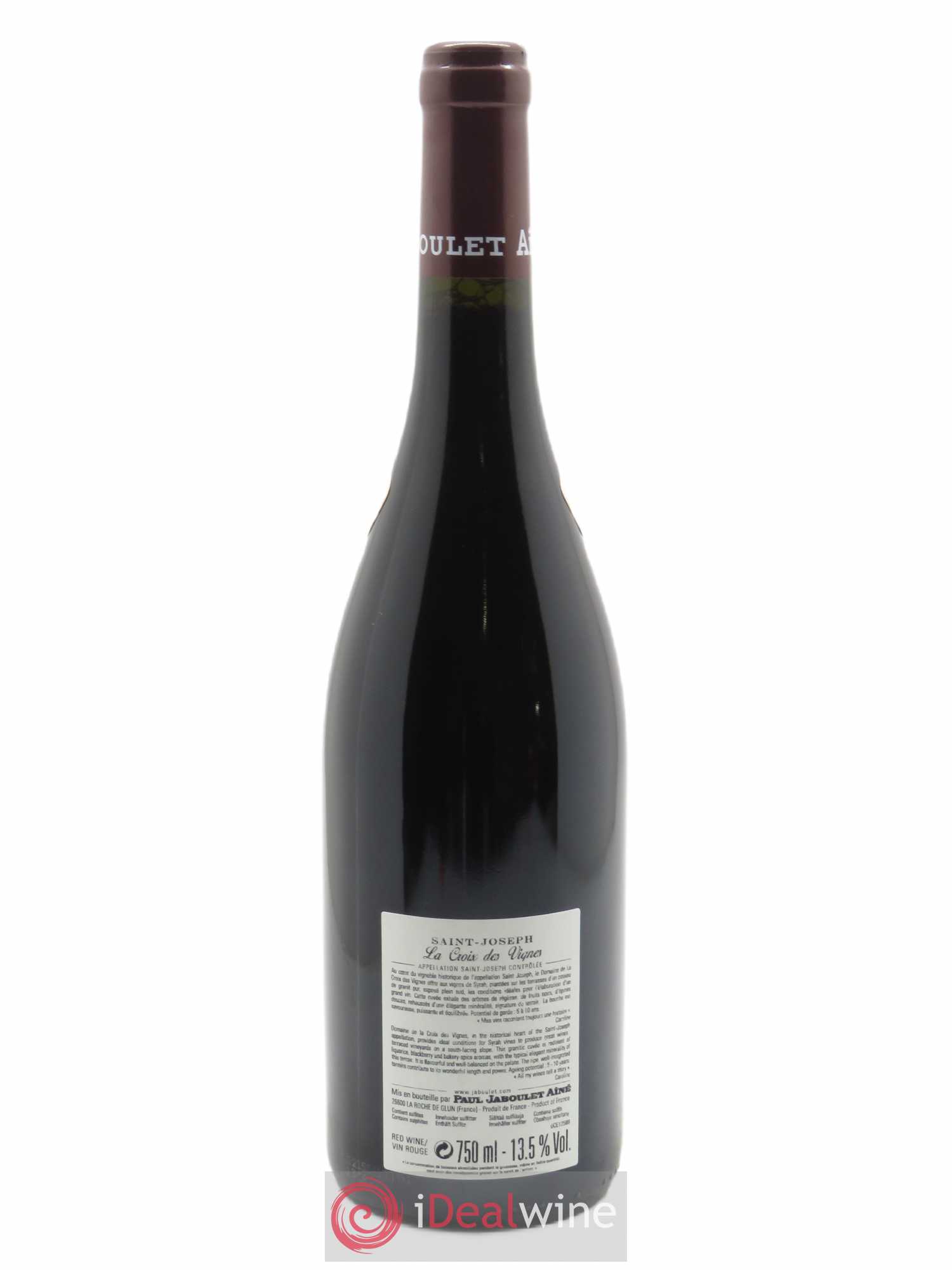 Saint-Joseph La Croix des Vignes Paul Jaboulet Ainé 2015 - Lot de 1 bouteille - 1