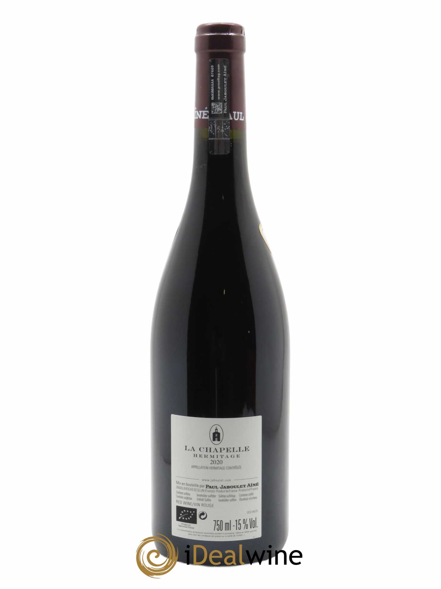Hermitage La Chapelle Paul Jaboulet Ainé (CBO à partir de 3 bts) 2020 - Lot de 1 bouteille - 1