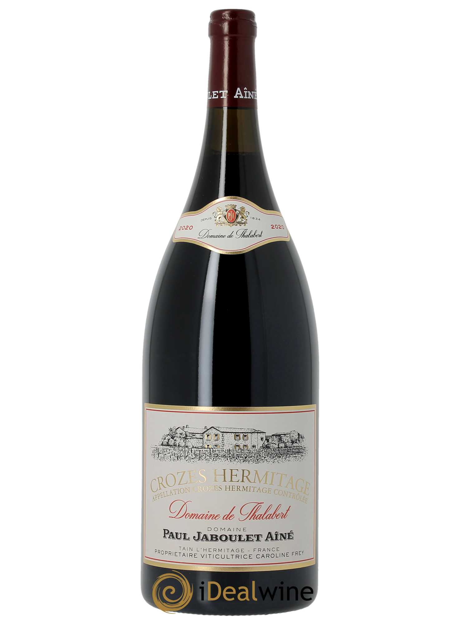 Crozes-Hermitage Domaine de Thalabert Paul Jaboulet Ainé  2020 - Lot of 1 magnum - 0