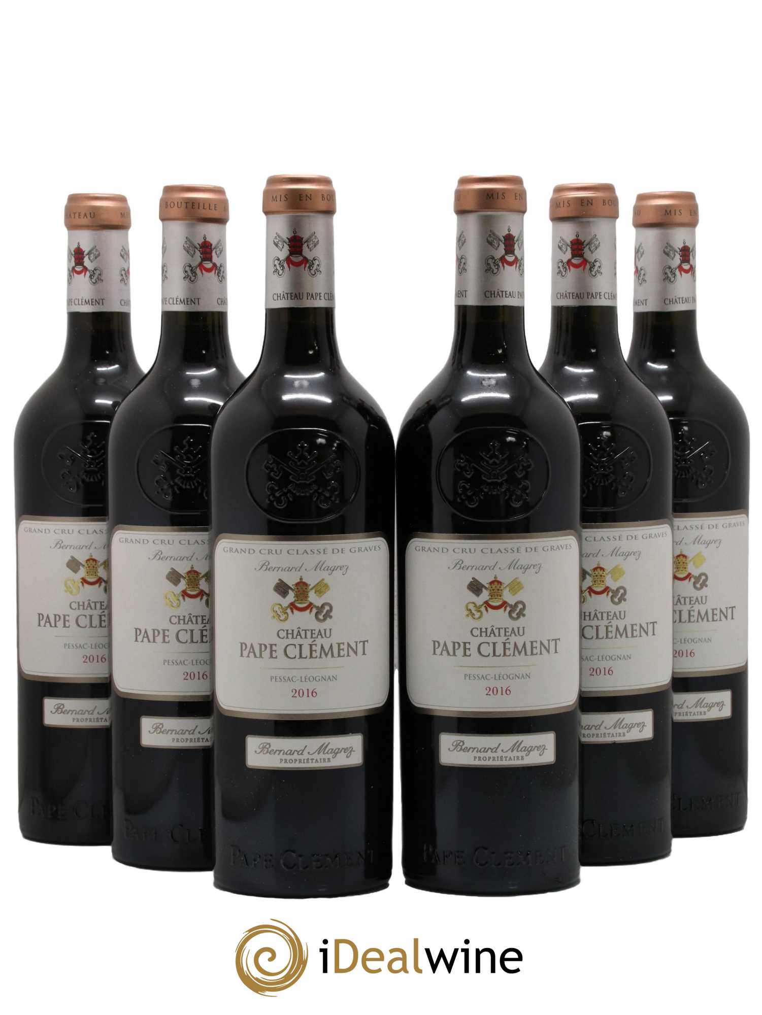 Château Pape Clément Cru Classé de Graves 2016 - Lot de 6 bouteilles - 0