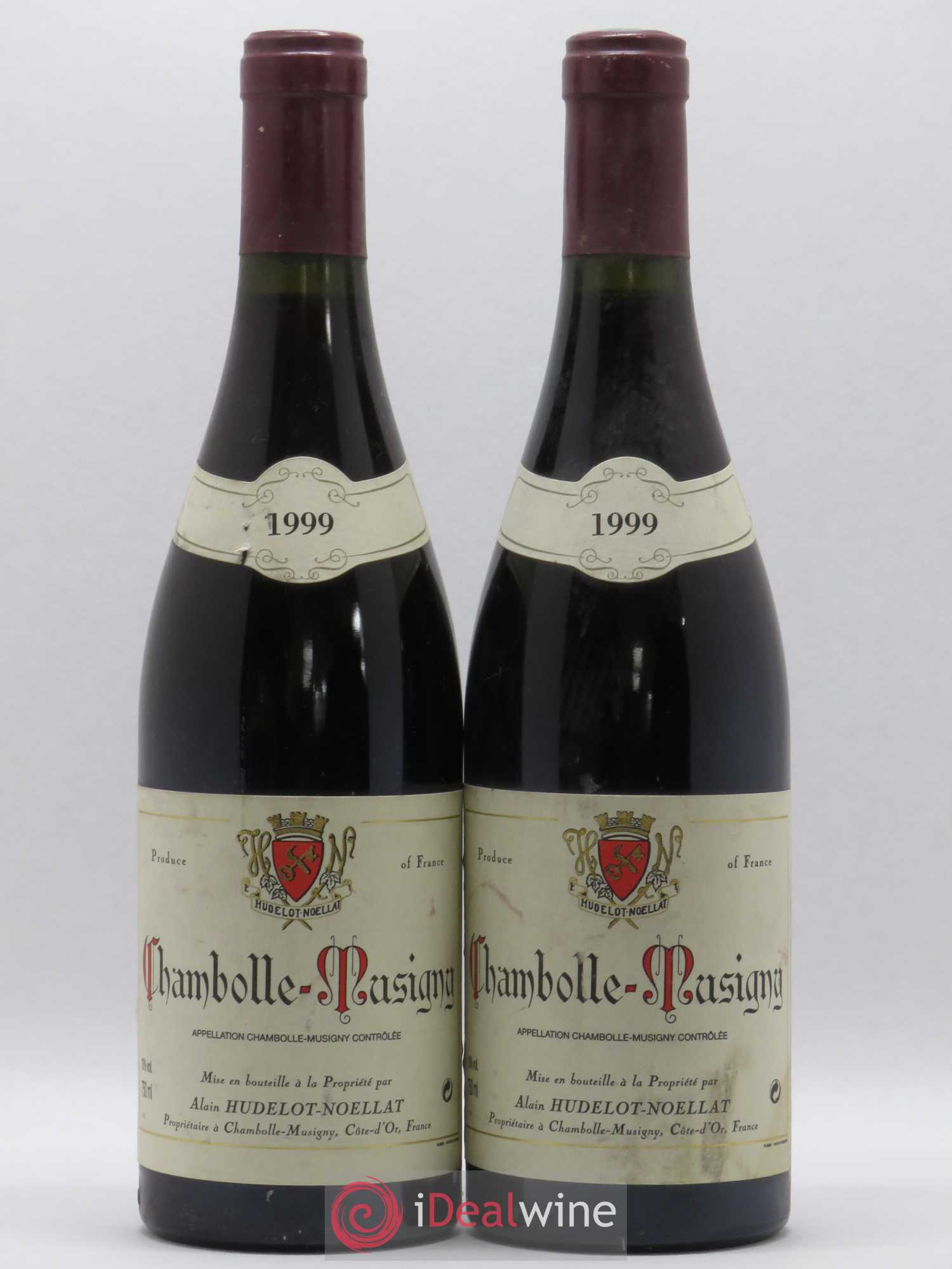 Chambolle-Musigny Hudelot-Noëllat 1999 - Lot de 2 bouteilles - 0